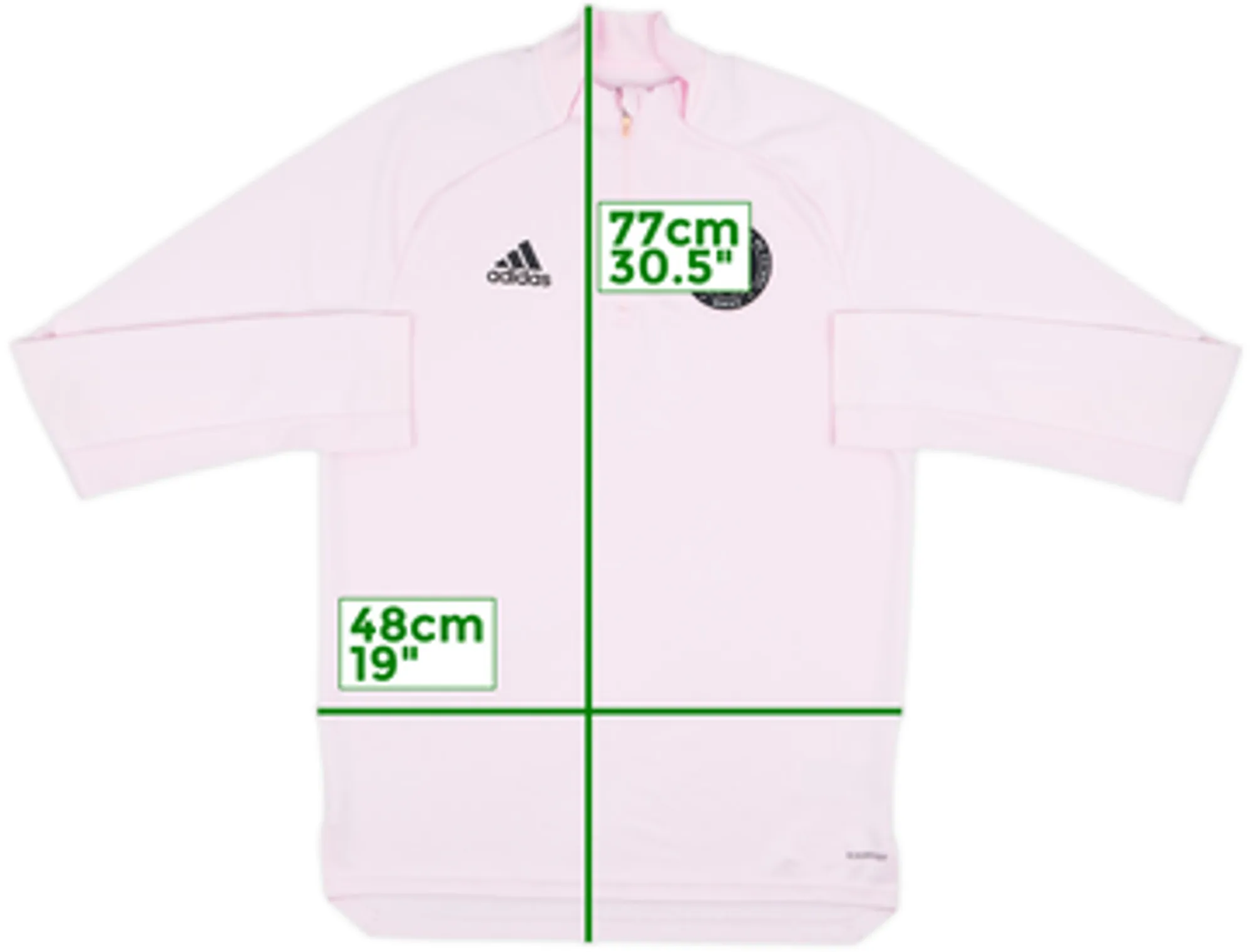 2019-20 Inter Miami adidas 1/4 Zip Training Top - 10/10 - (M)