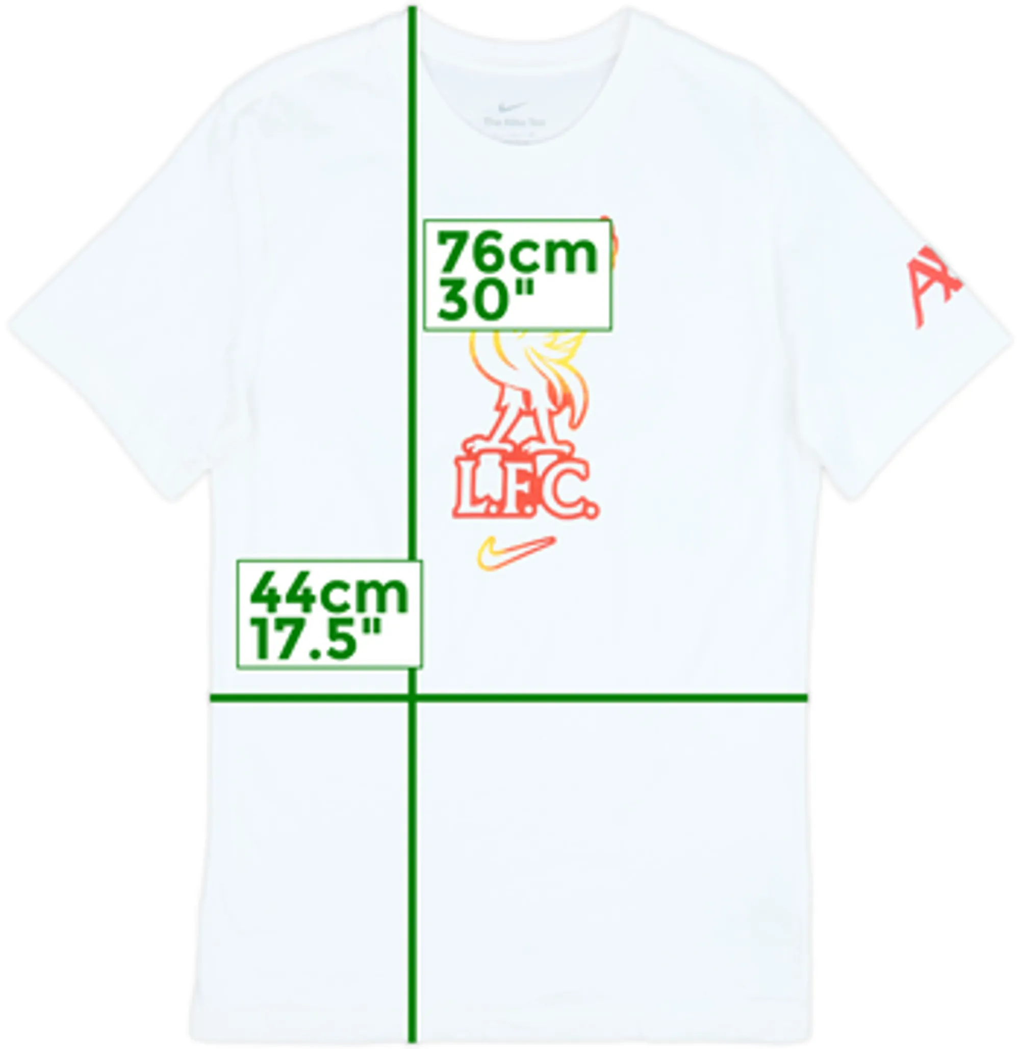 2024-25 Liverpool Nike Graphic Tee - 9/10 - (S)