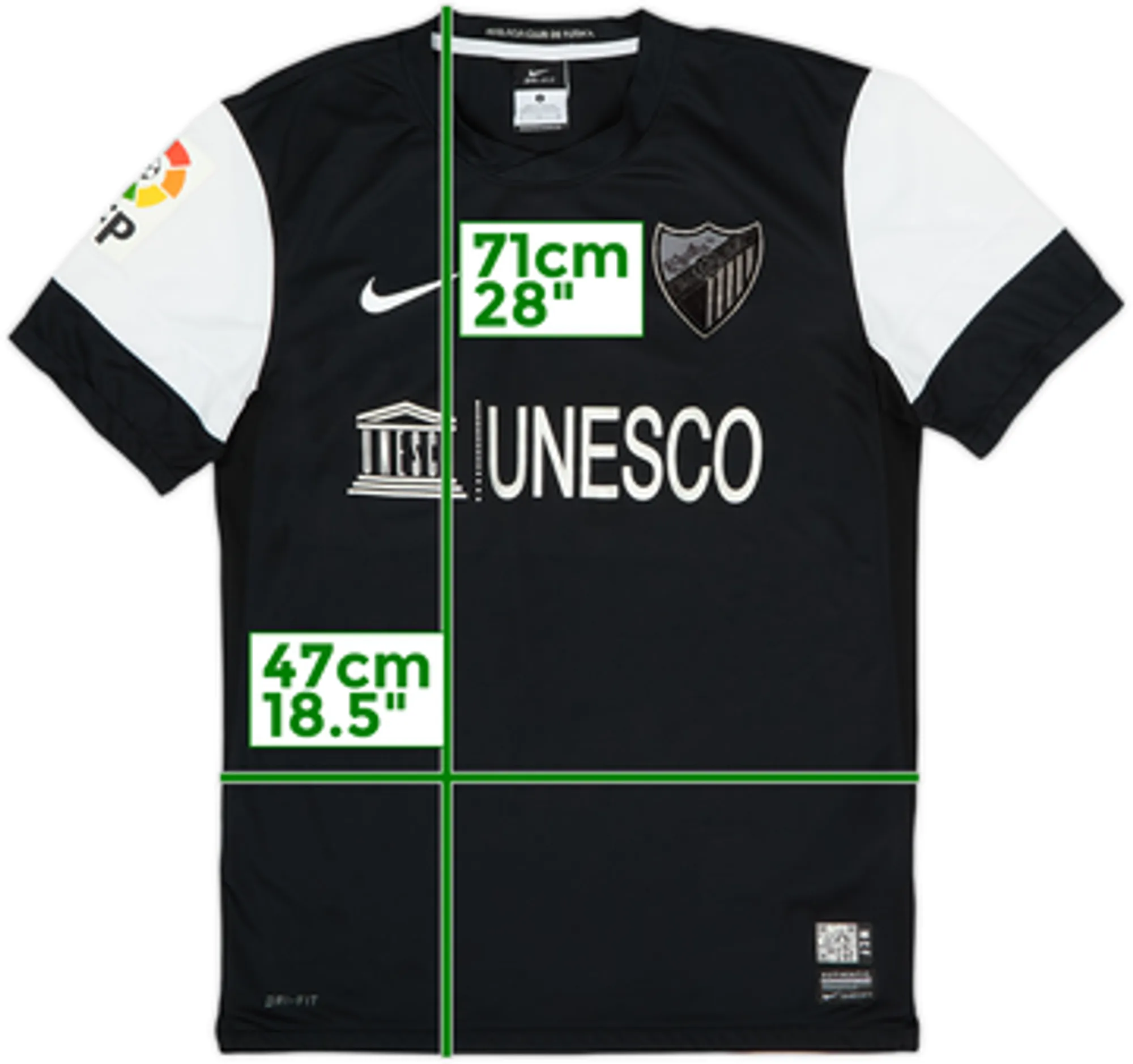 2012-13 Malaga Away Shirt - 6/10 - (S)
