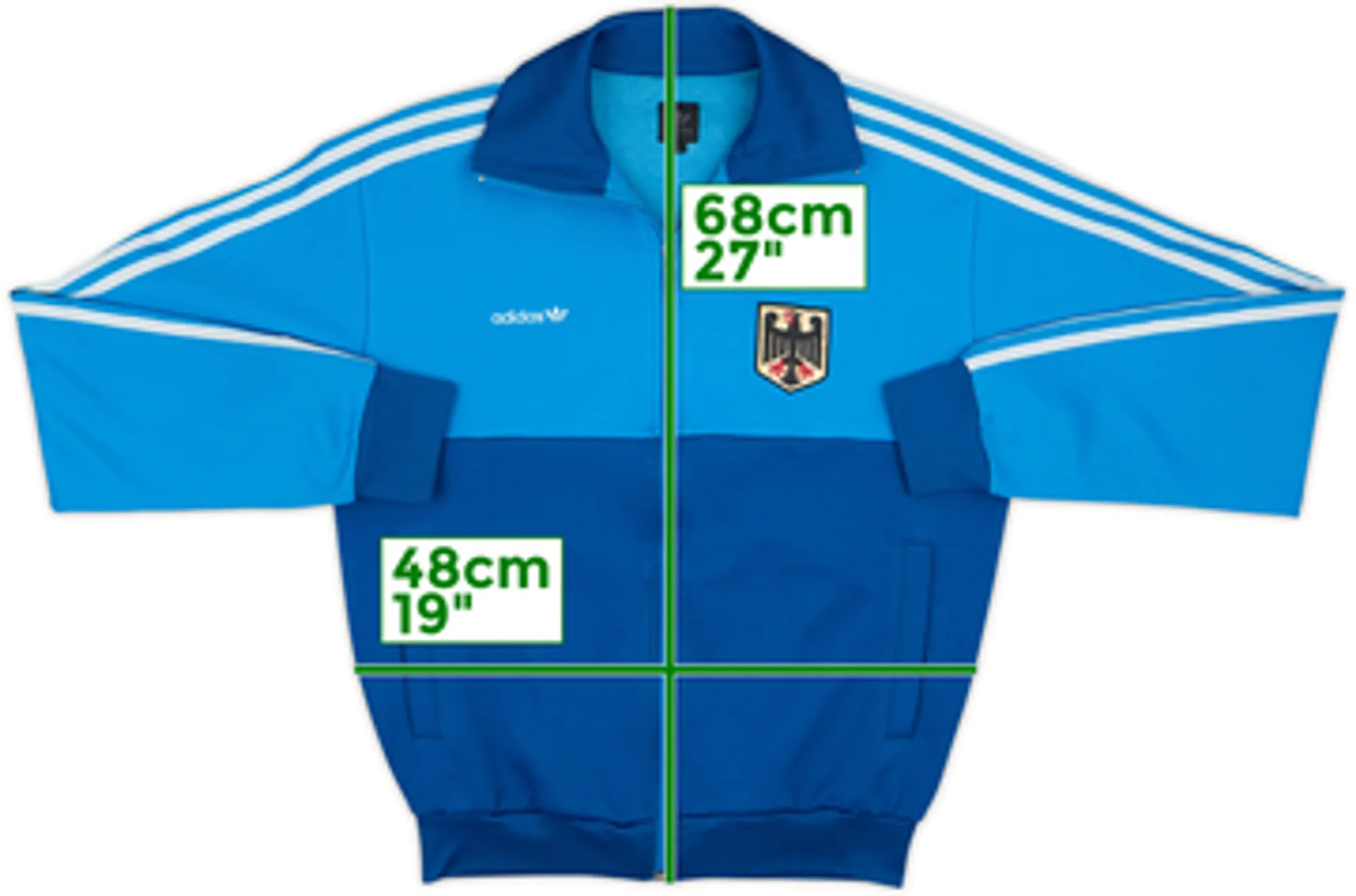 2004-06 Germany adidas Originals Retro Track Jacket - 8/10 - (L)