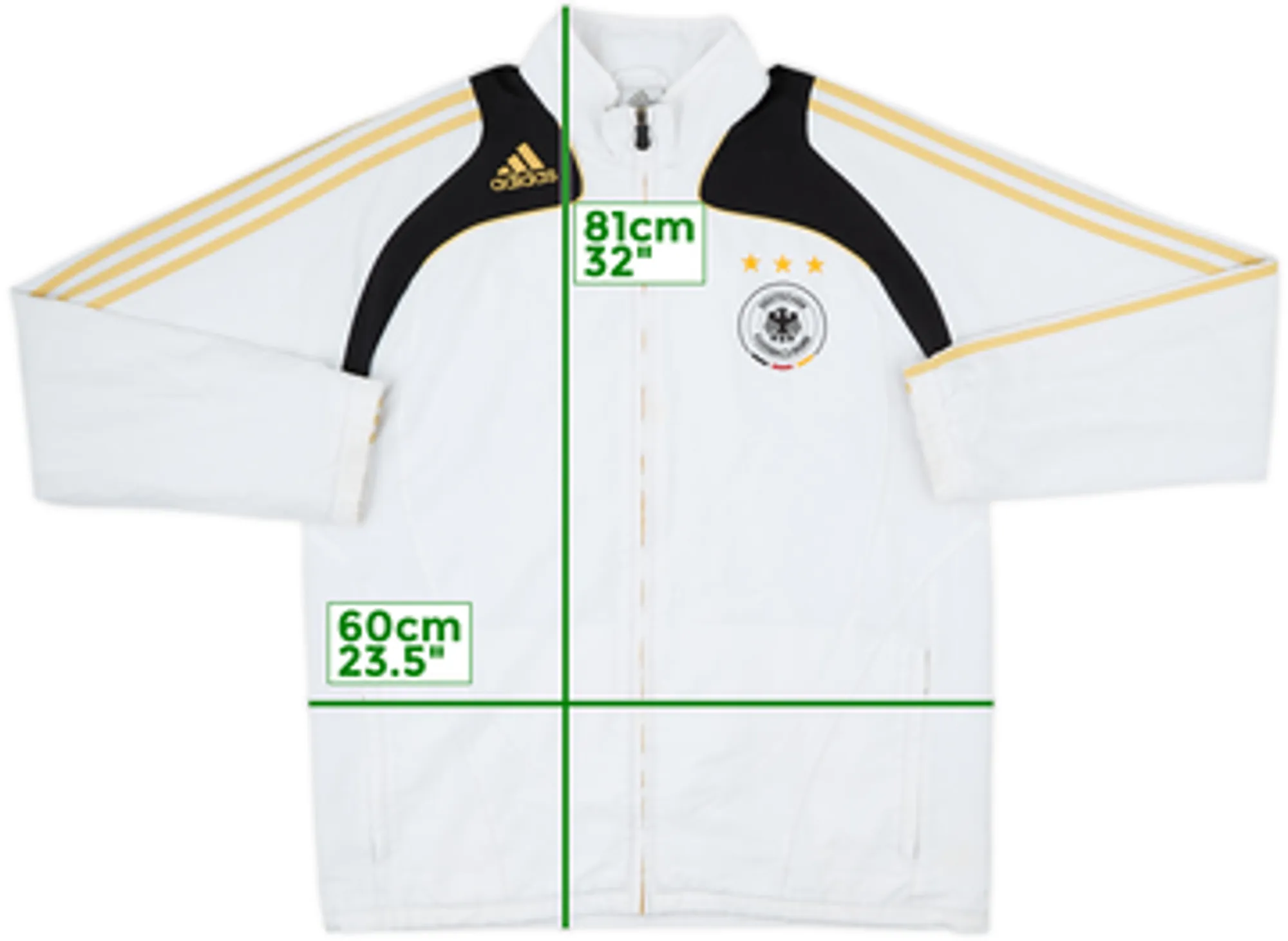 2007-08 Germany adidas Track Jacket - 6/10 - (L)