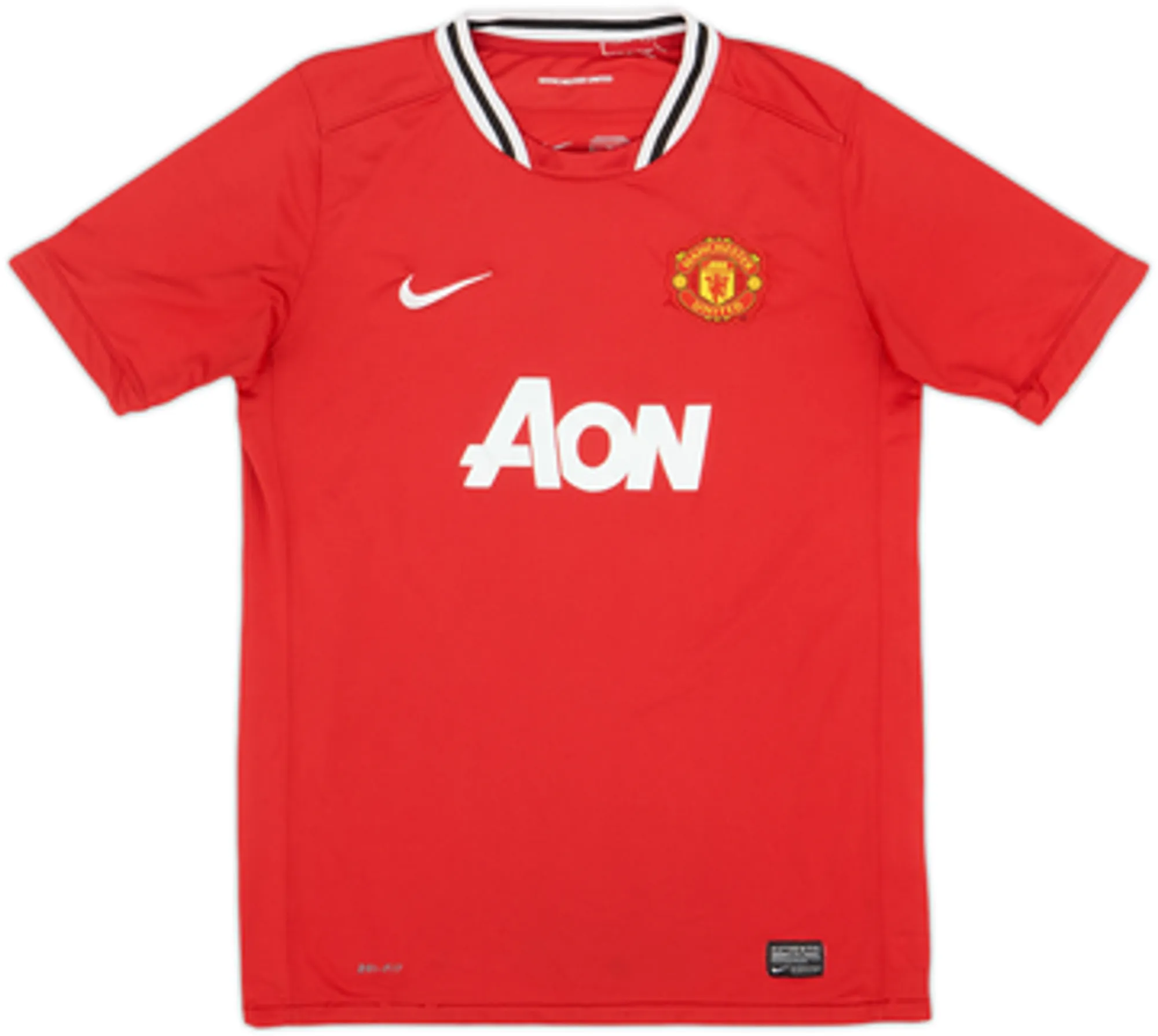 2011-12 Manchester United Home Shirt J.S.Park #13 - 8/10 - (XXL)