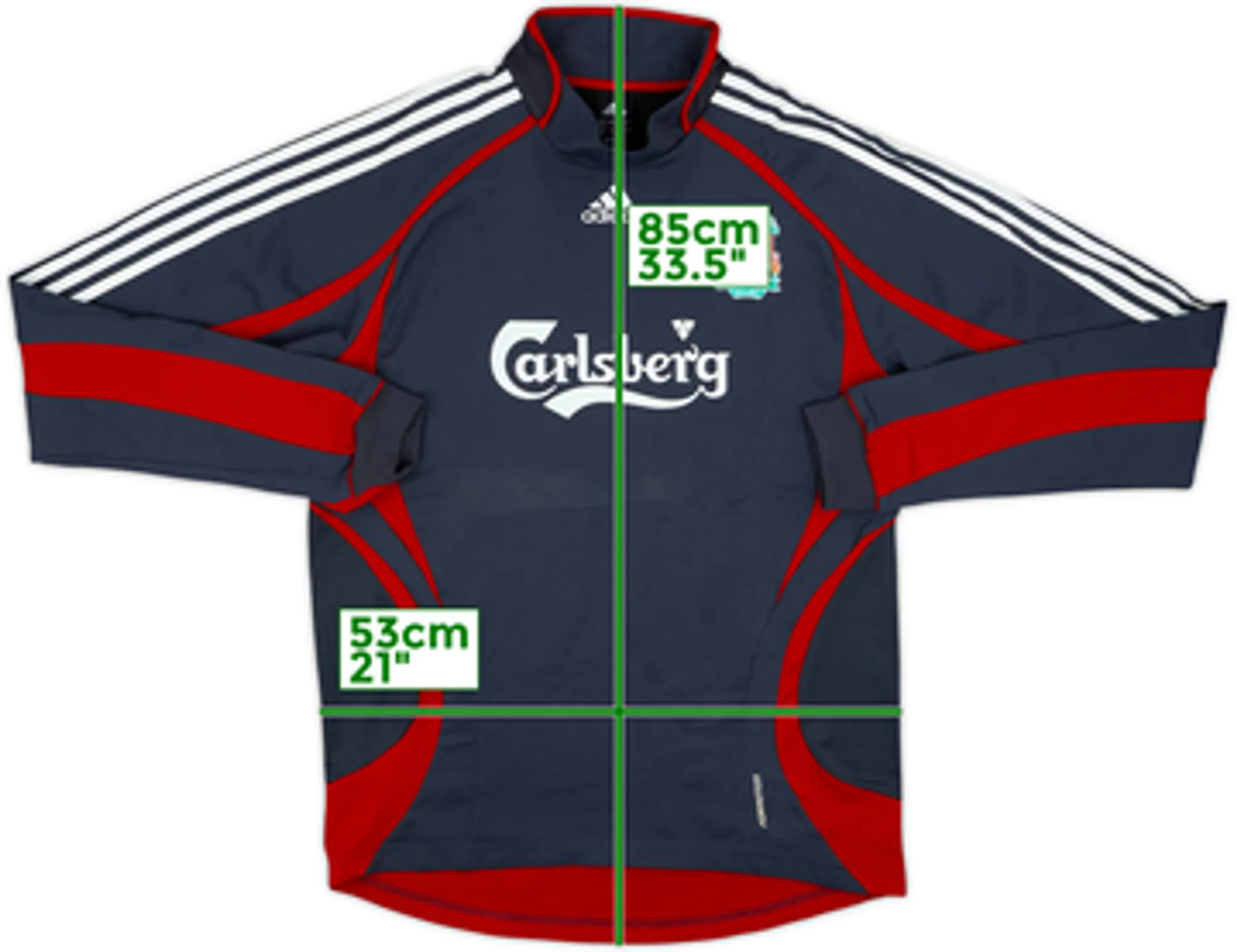 2006-07 Liverpool adidas Formotion Drill Top - 6/10 - (L)