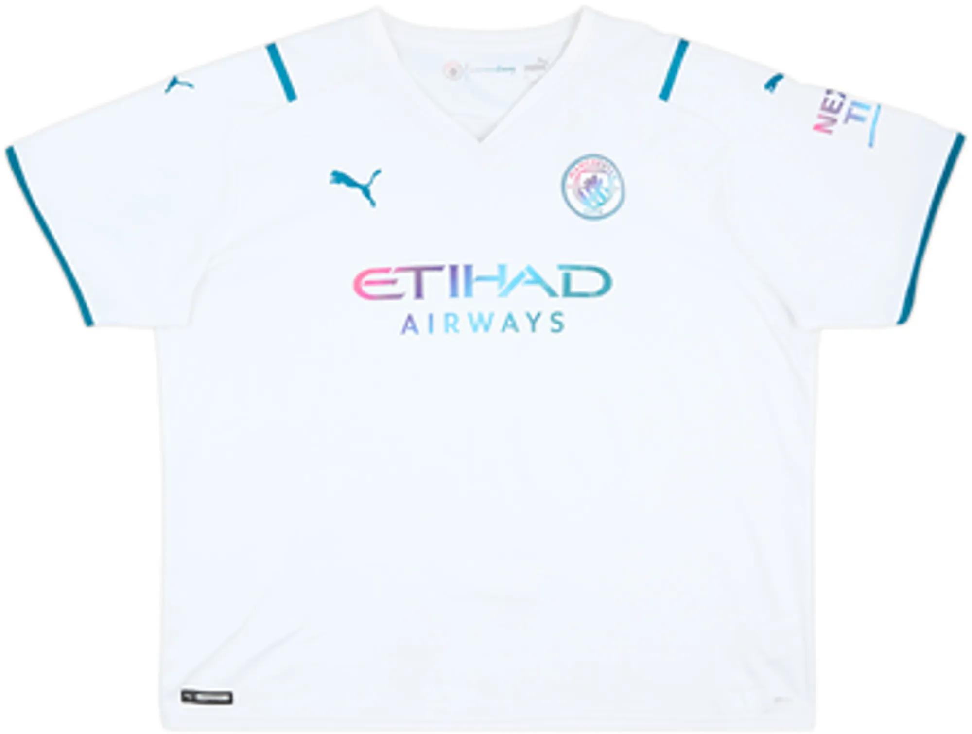 2021-22 Manchester City Away Shirt De Bruyne #17 - 8/10 - (3XL)