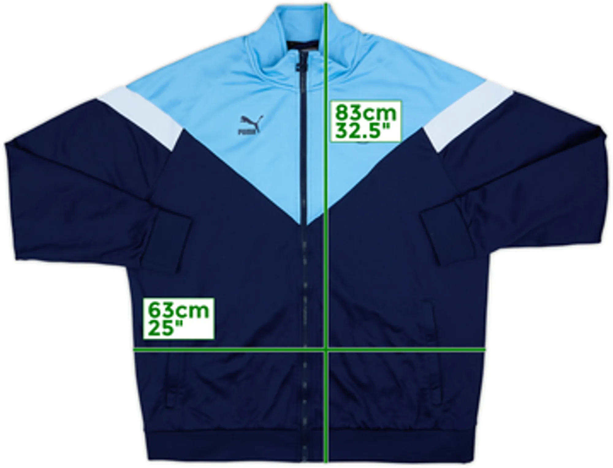 2019-20 Manchester City Puma Track Jacket - 6/10 - (S)