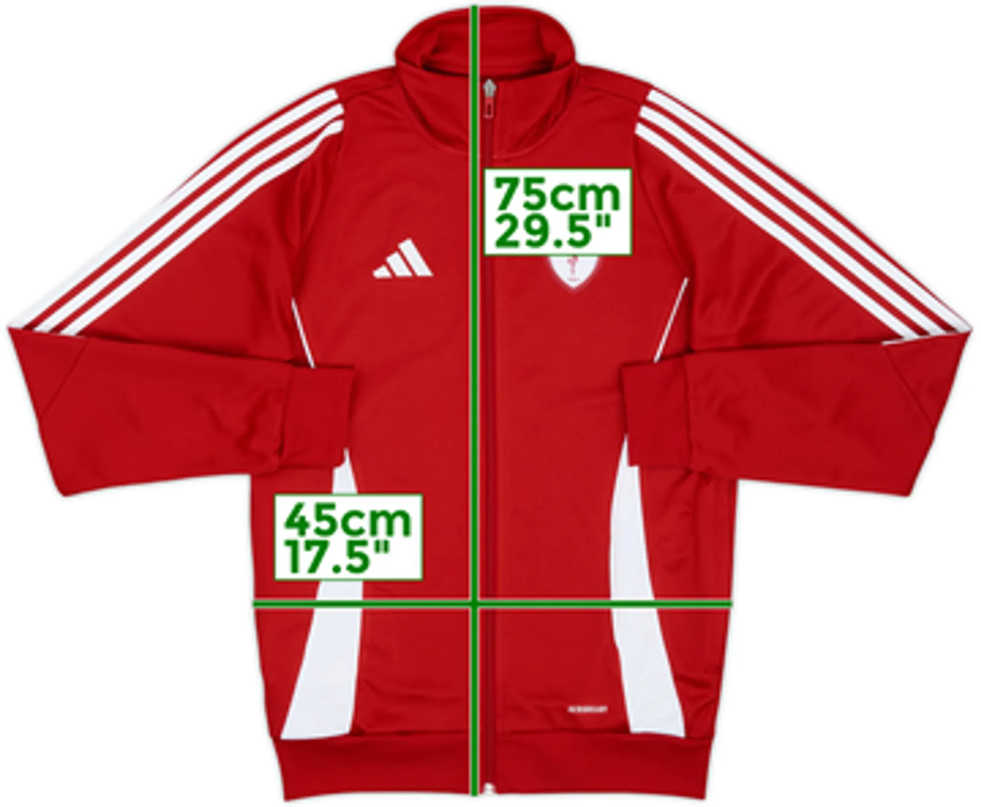 2024-25 AS Cannes adidas Track Jacket - 8/10 - (S)