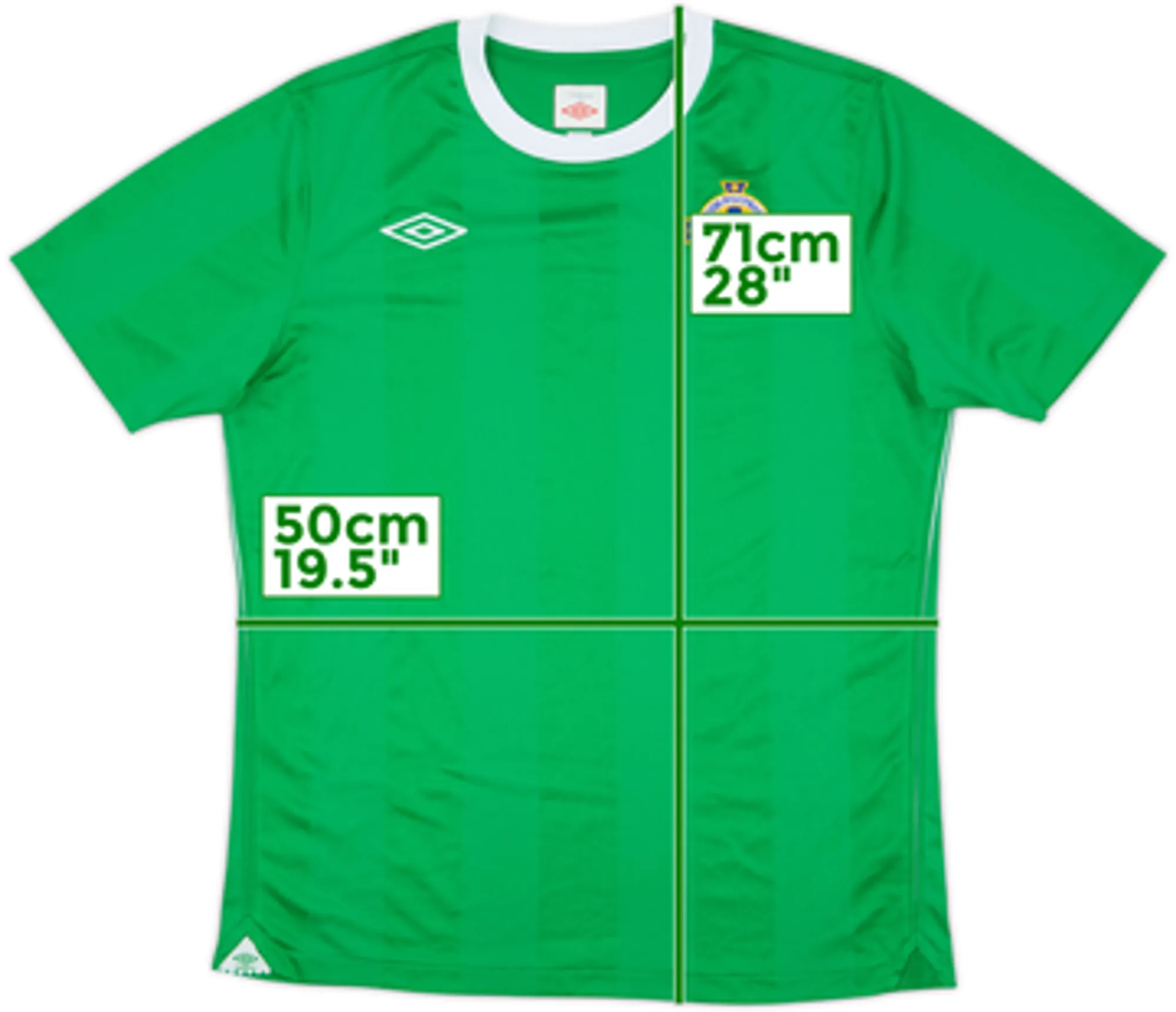 2010-12 Northern Ireland Home Shirt - 10/10 - (M)