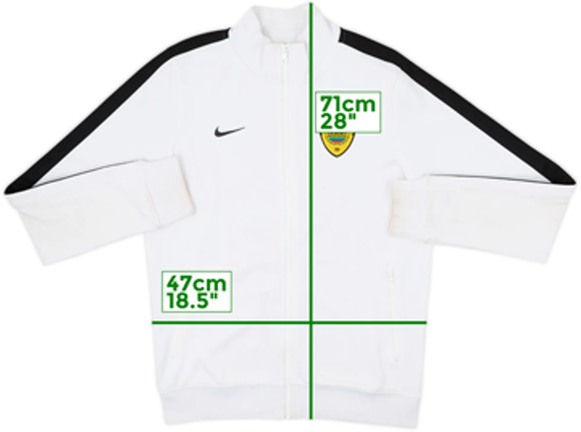 2013-14 Anzhi Makhachkala Nike Track Jacket - 6/10 - (S)
