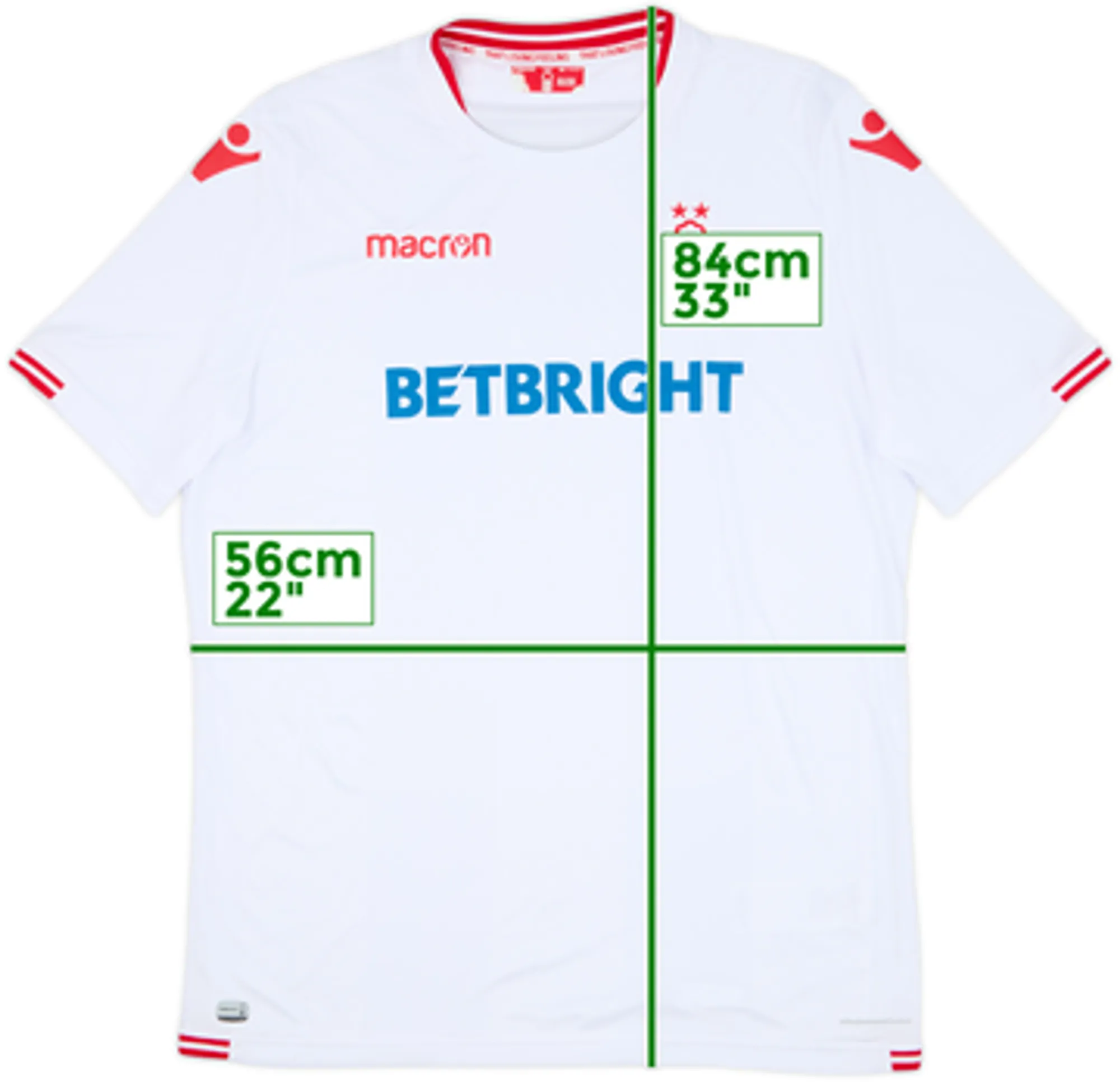 2018-19 Nottingham Forest Away Shirt - 10/10 - (3XL)