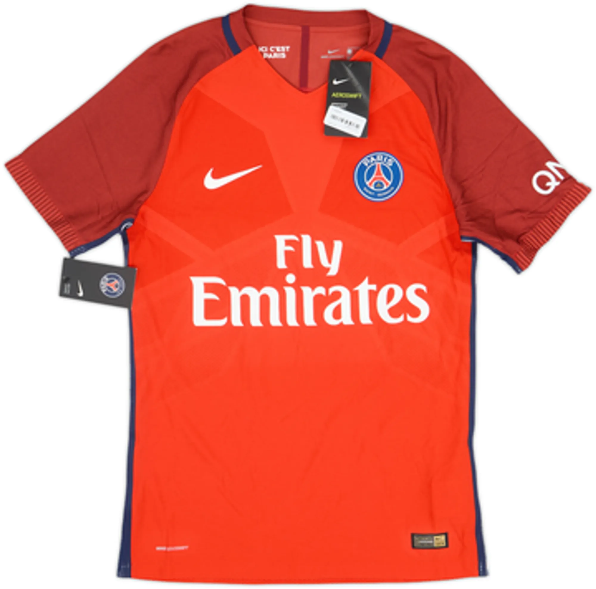 2016-17 Paris Saint-Germain Authentic Away Shirt Cavani #9 (S)