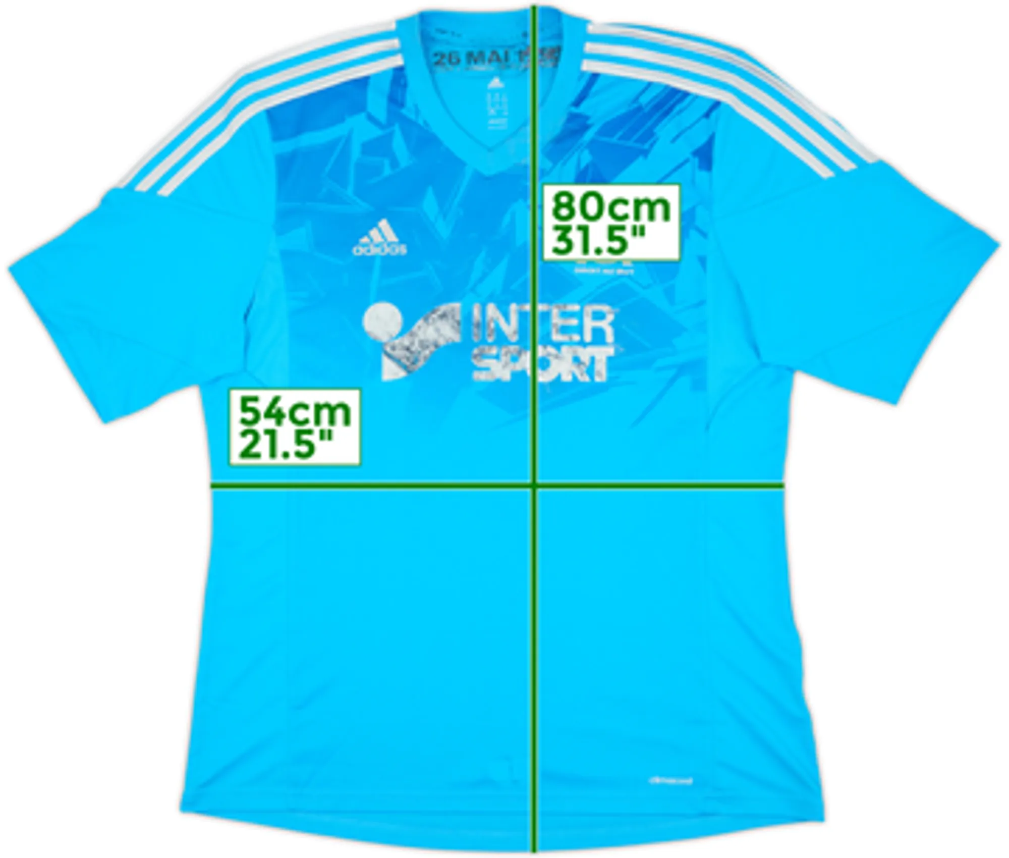 2013-14 Olympique Marseille Third Shirt - 4/10 - (XL)