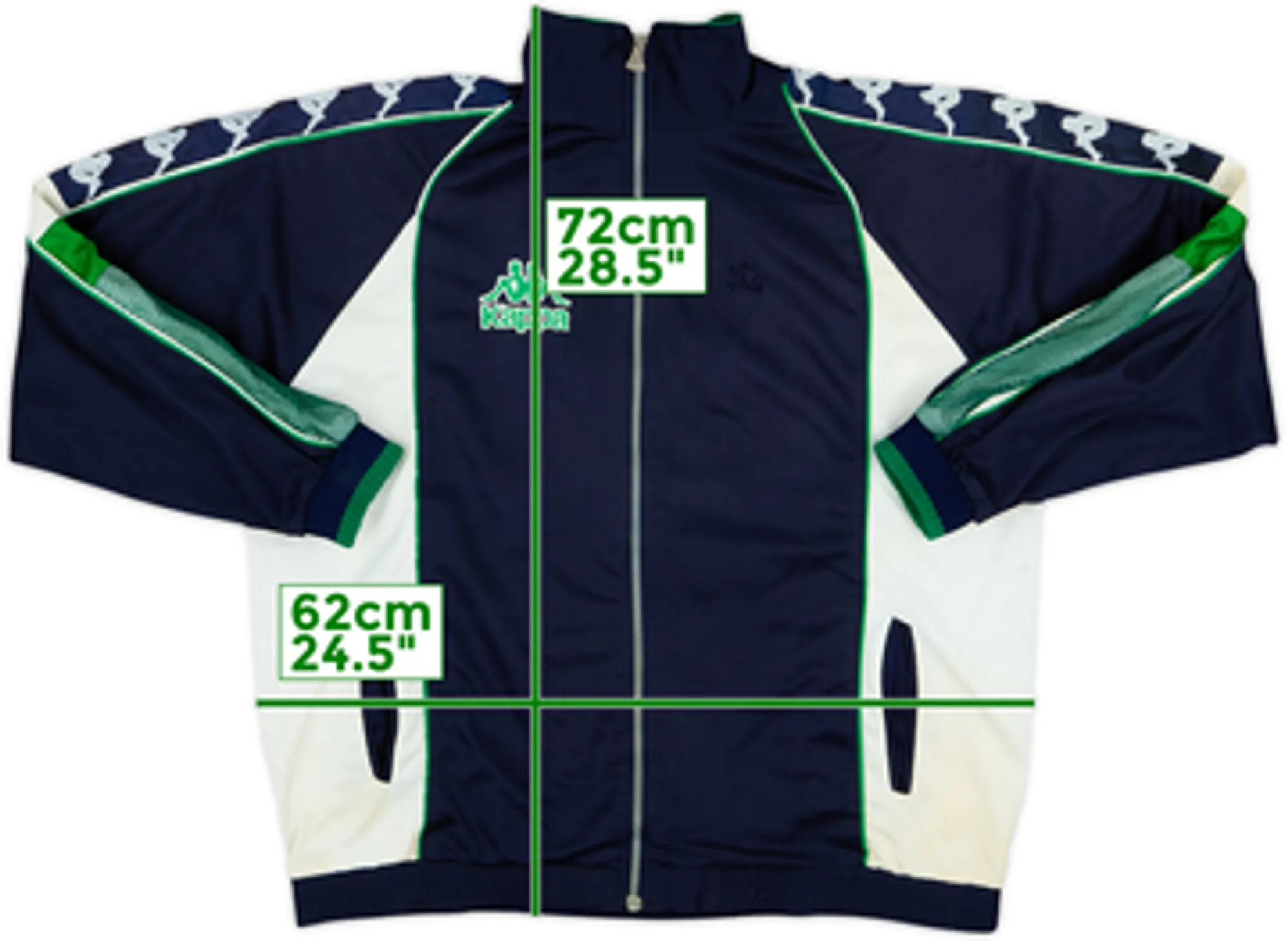 1998-99 Real Betis Kappa Track Jacket - 3/10 - (XL)