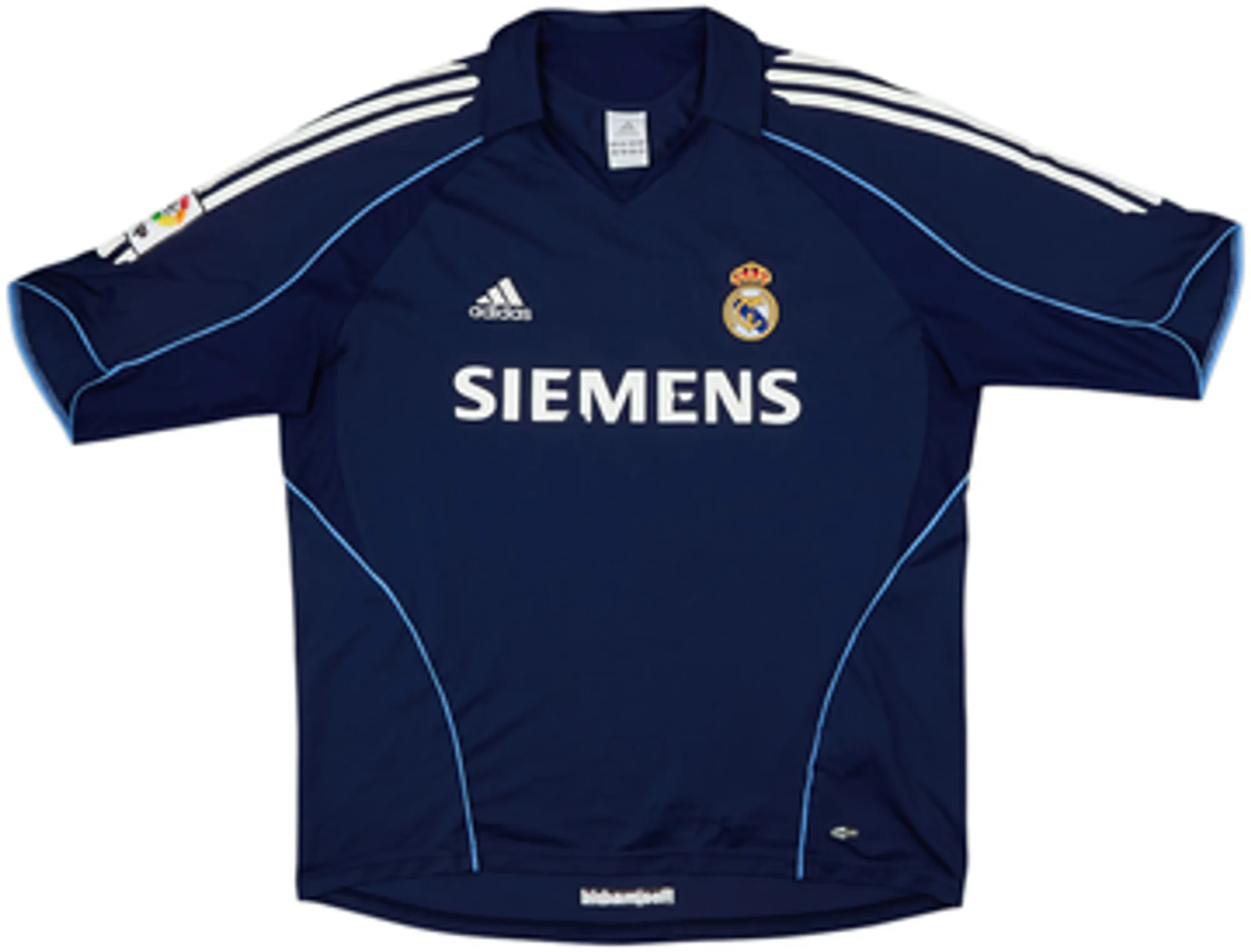 2005-06 Real Madrid Away Shirt Zidane #5 - 5/10 - (L)