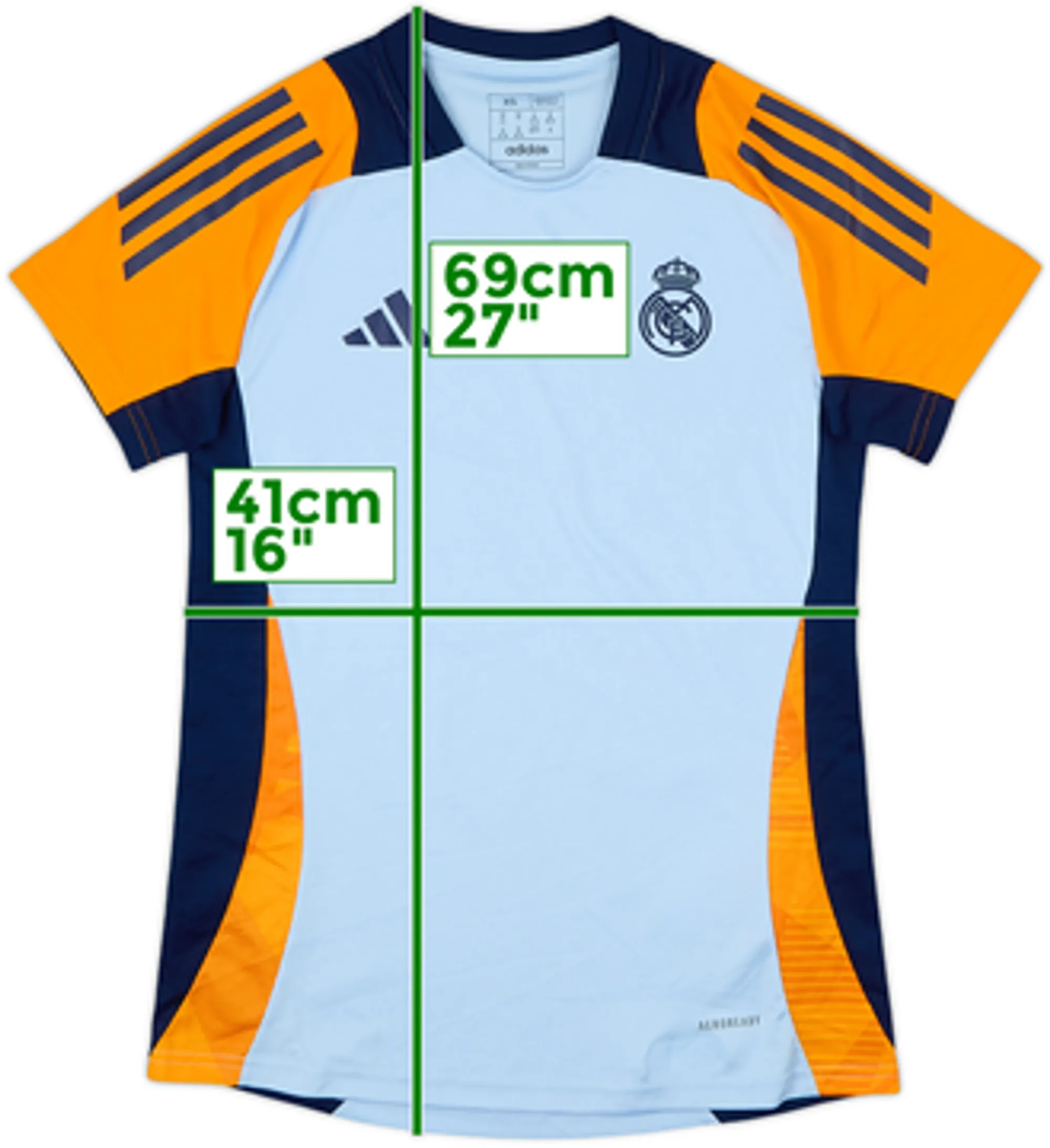 2024-25 Real Madrid adidas Training Shirt - 10/10 - (Women's XS)