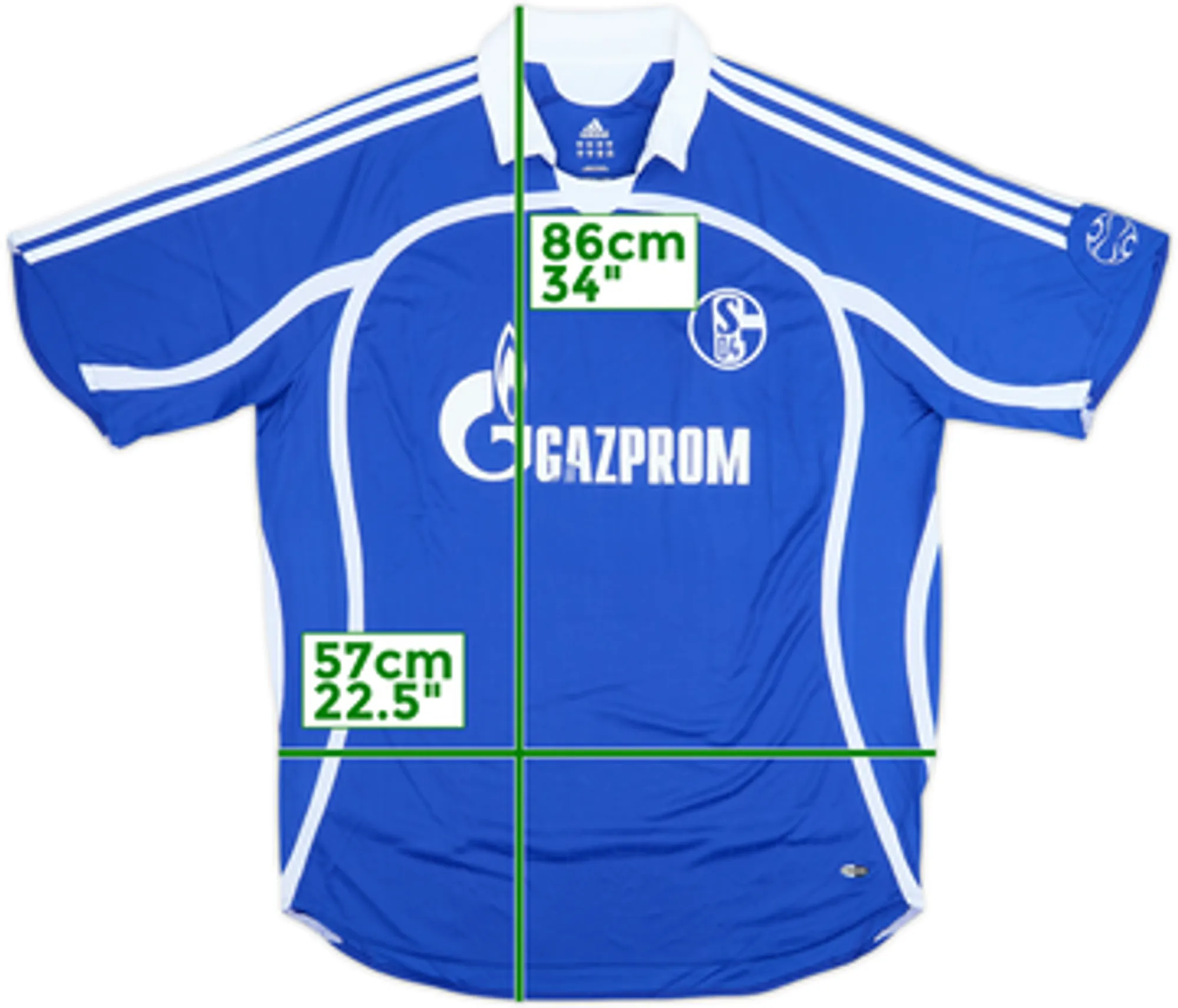 2007-08 Schalke Home Shirt - 4/10 - (XXL)