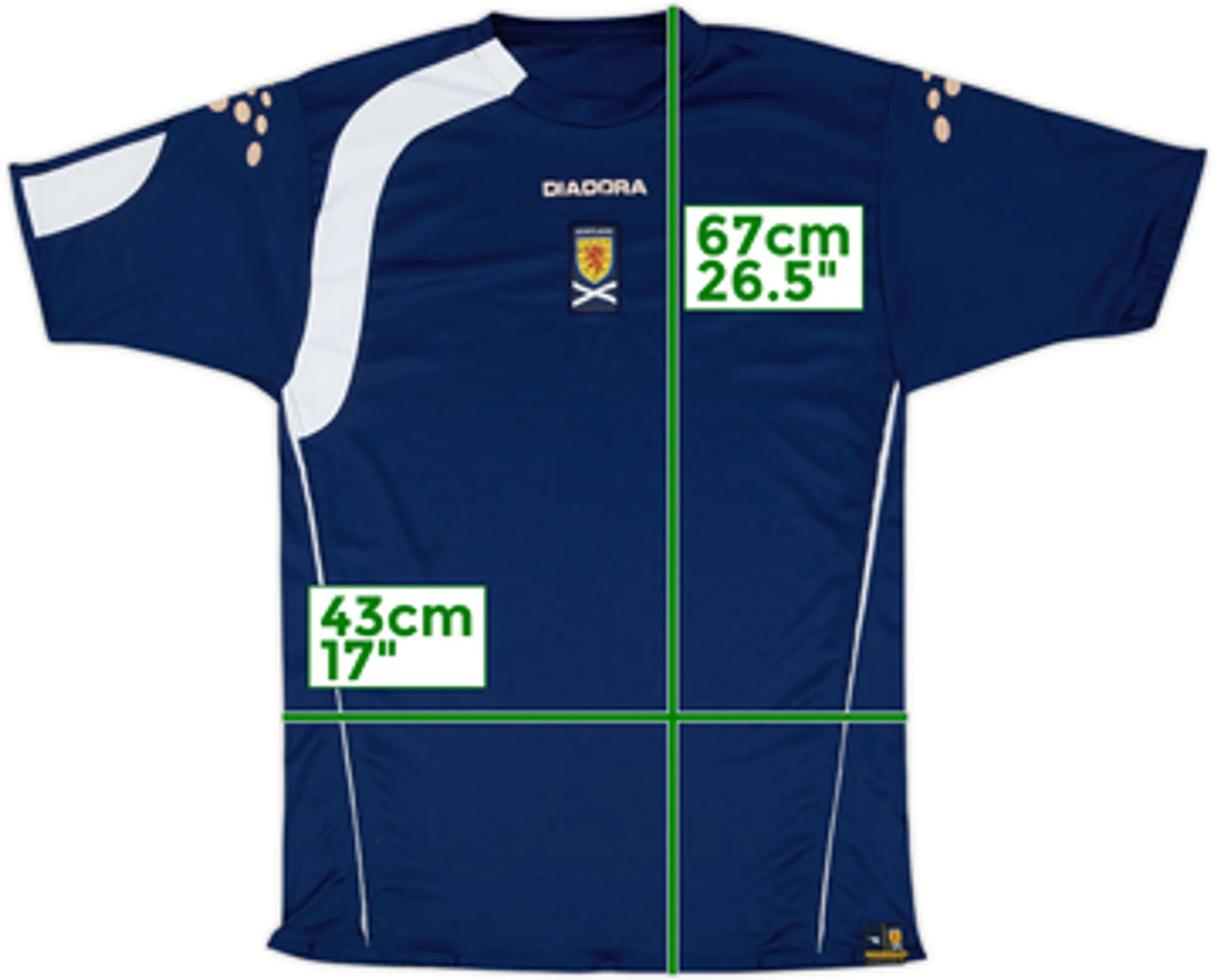 2005-06 Scotland Home Shirt - 6/10 - (XL.Boys)