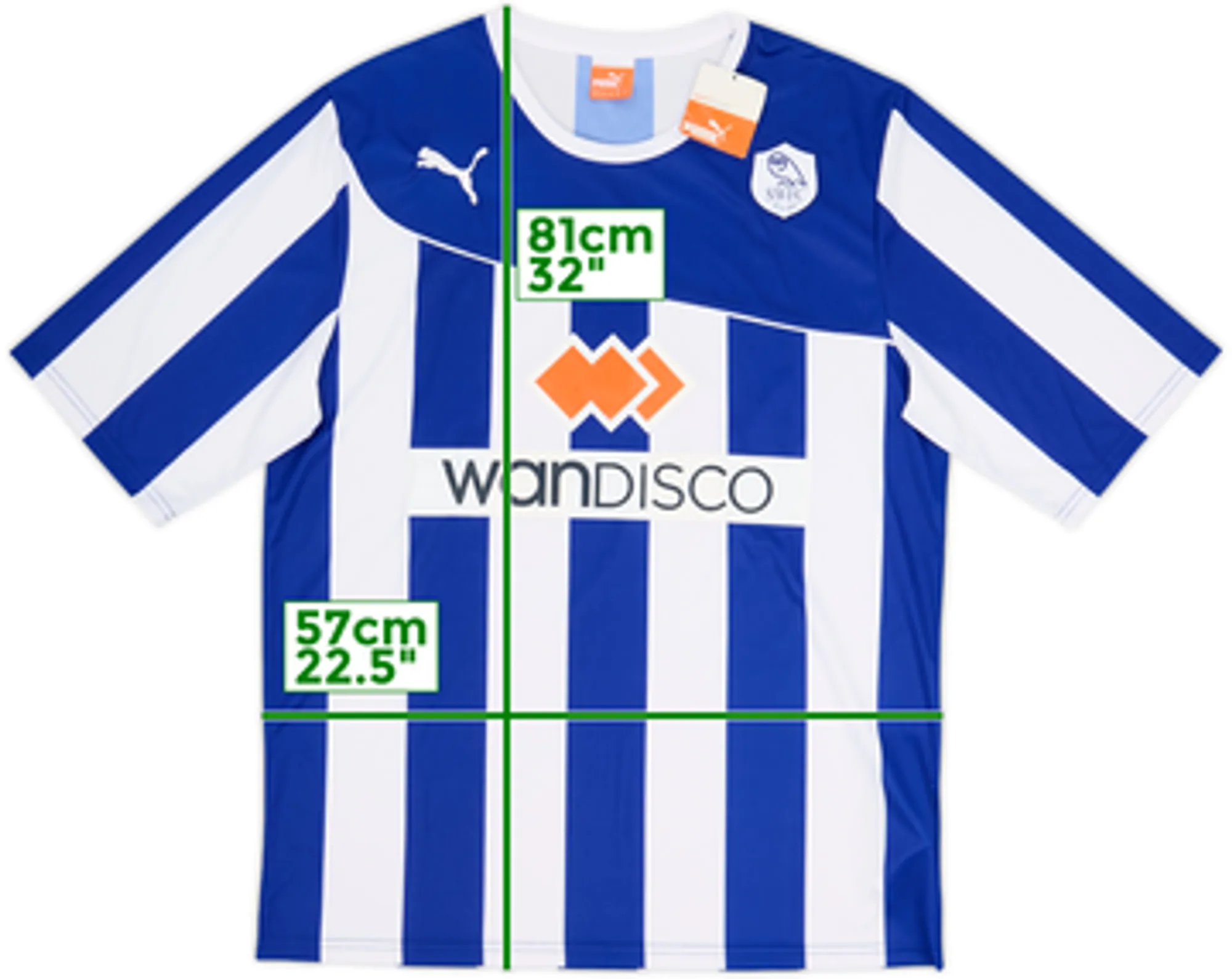 2013-14 Sheffield Wednesday Home Shirt (XXL)