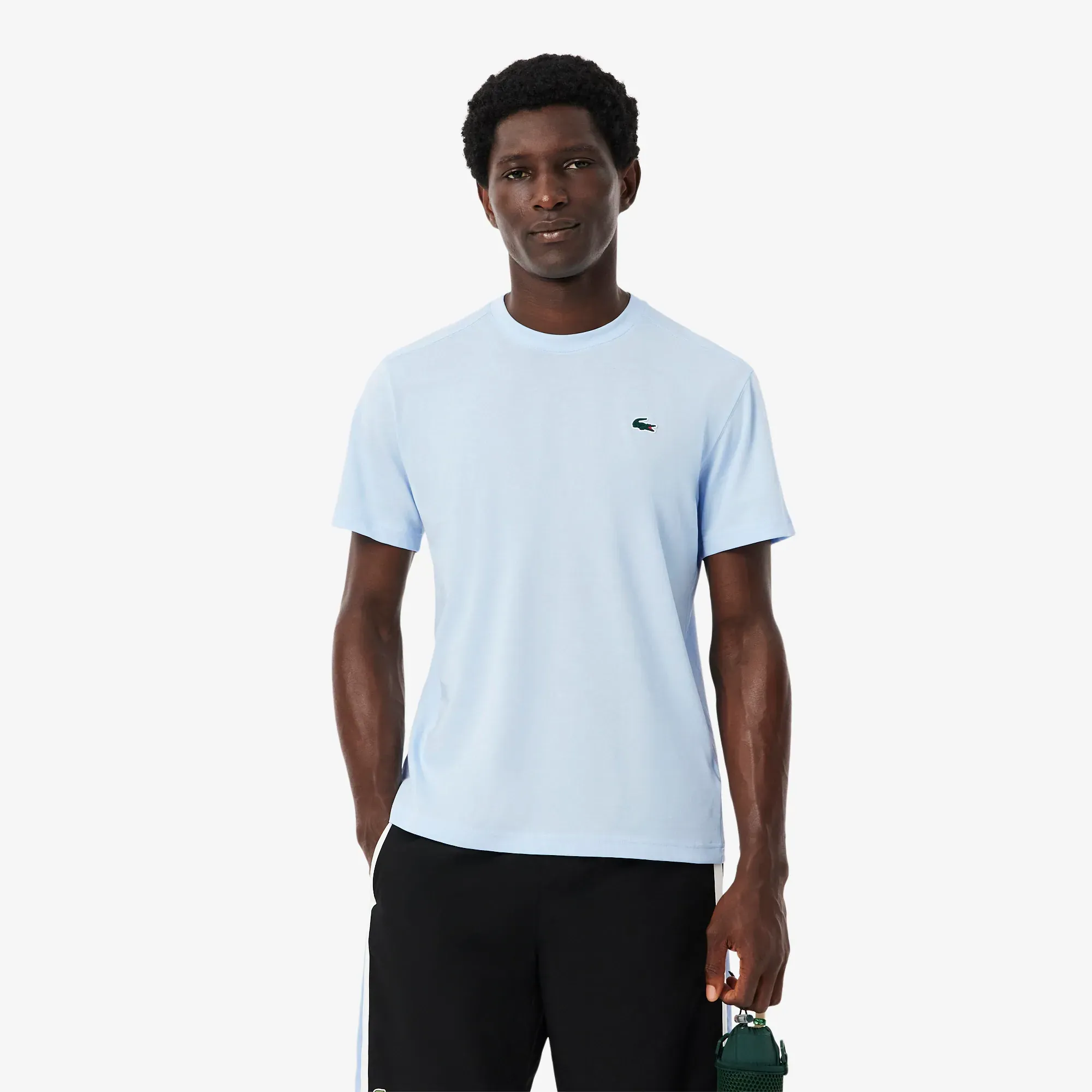 Lacoste Ultra Dry Cotton Sport T-shirt - Light Blue
