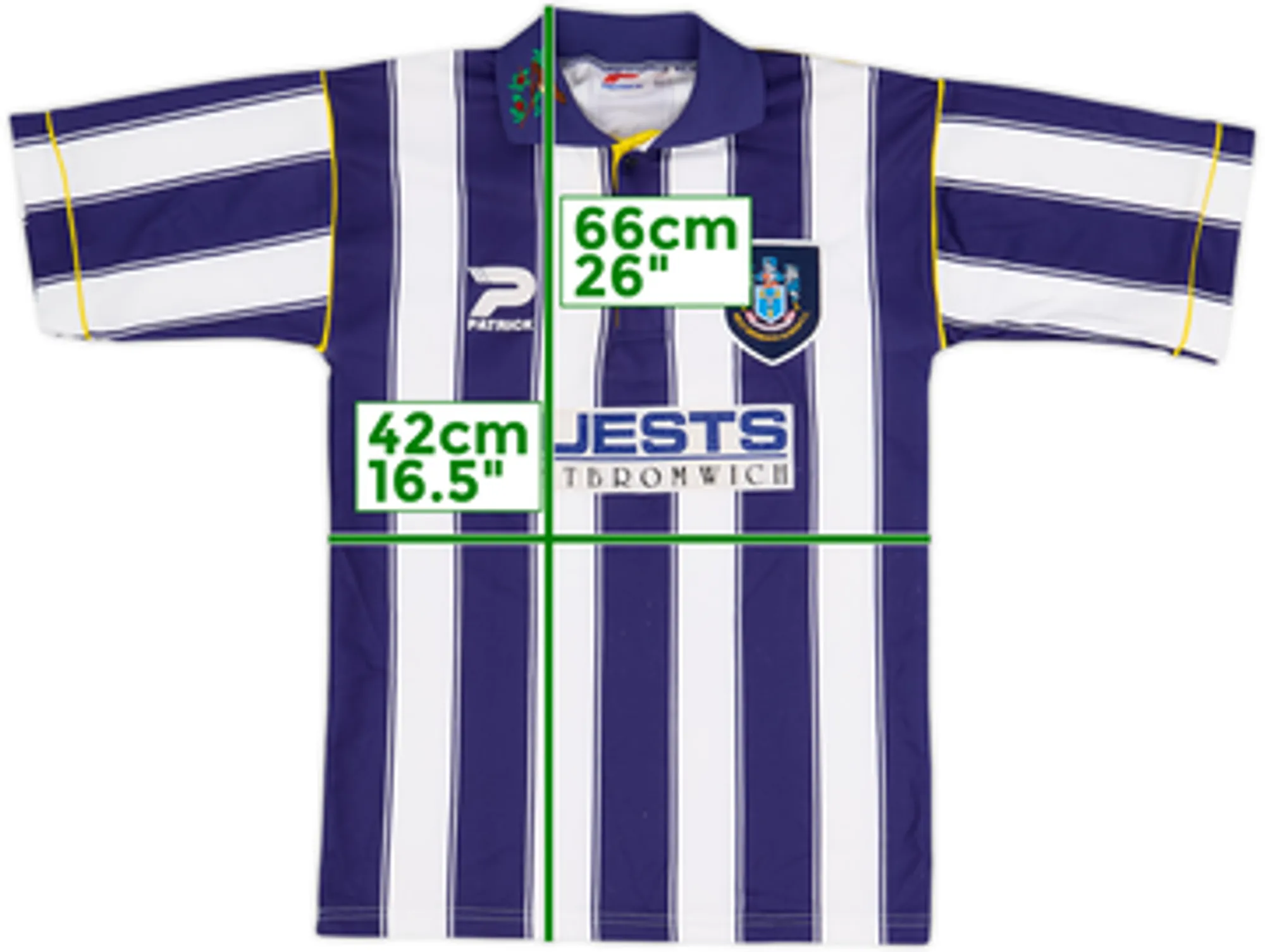 1995-96 West Brom Home Shirt - 6/10 - (L.Boys)