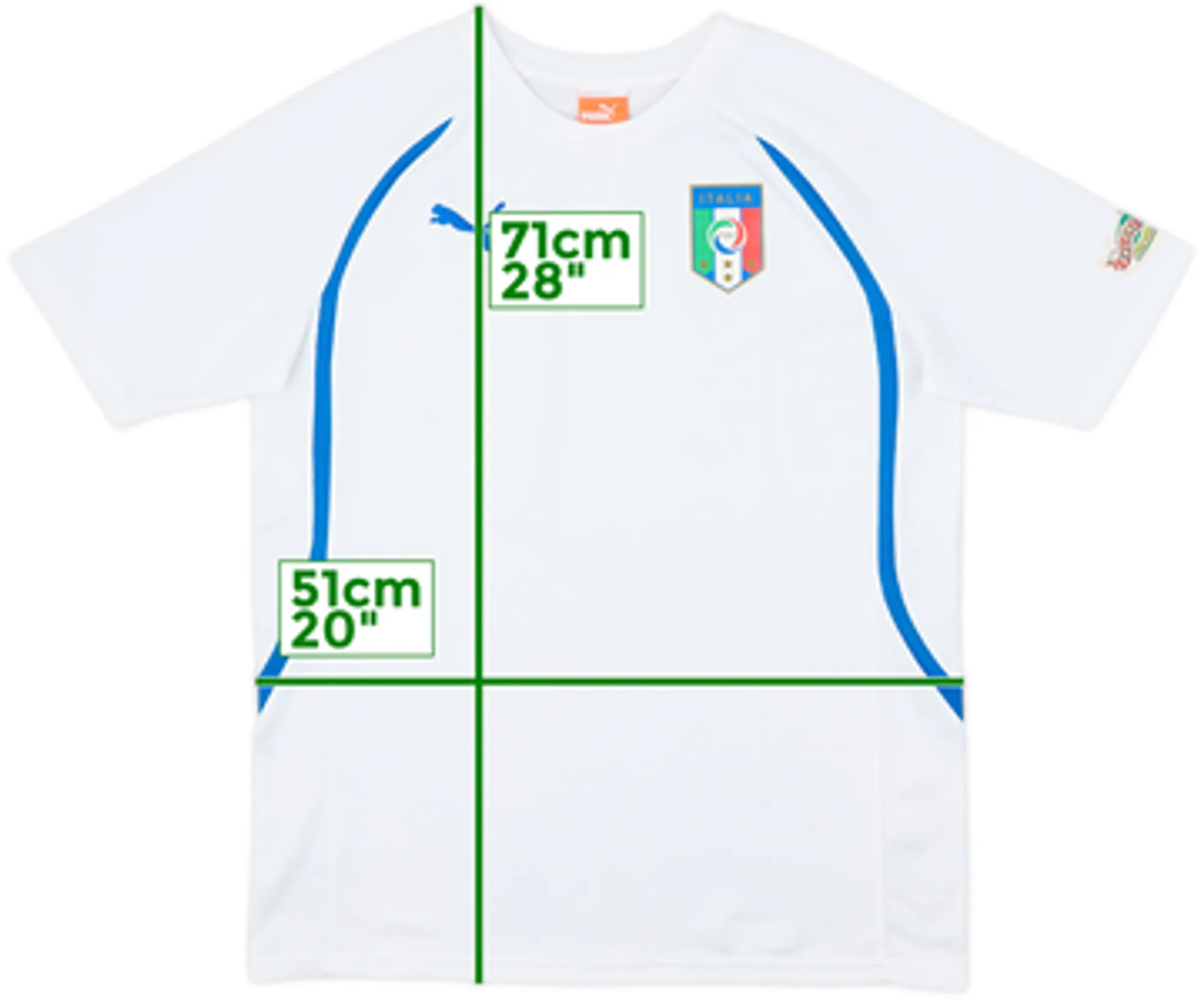 2013-14 Italy Puma Training Shirt - 10/10 - (XL.Boys)