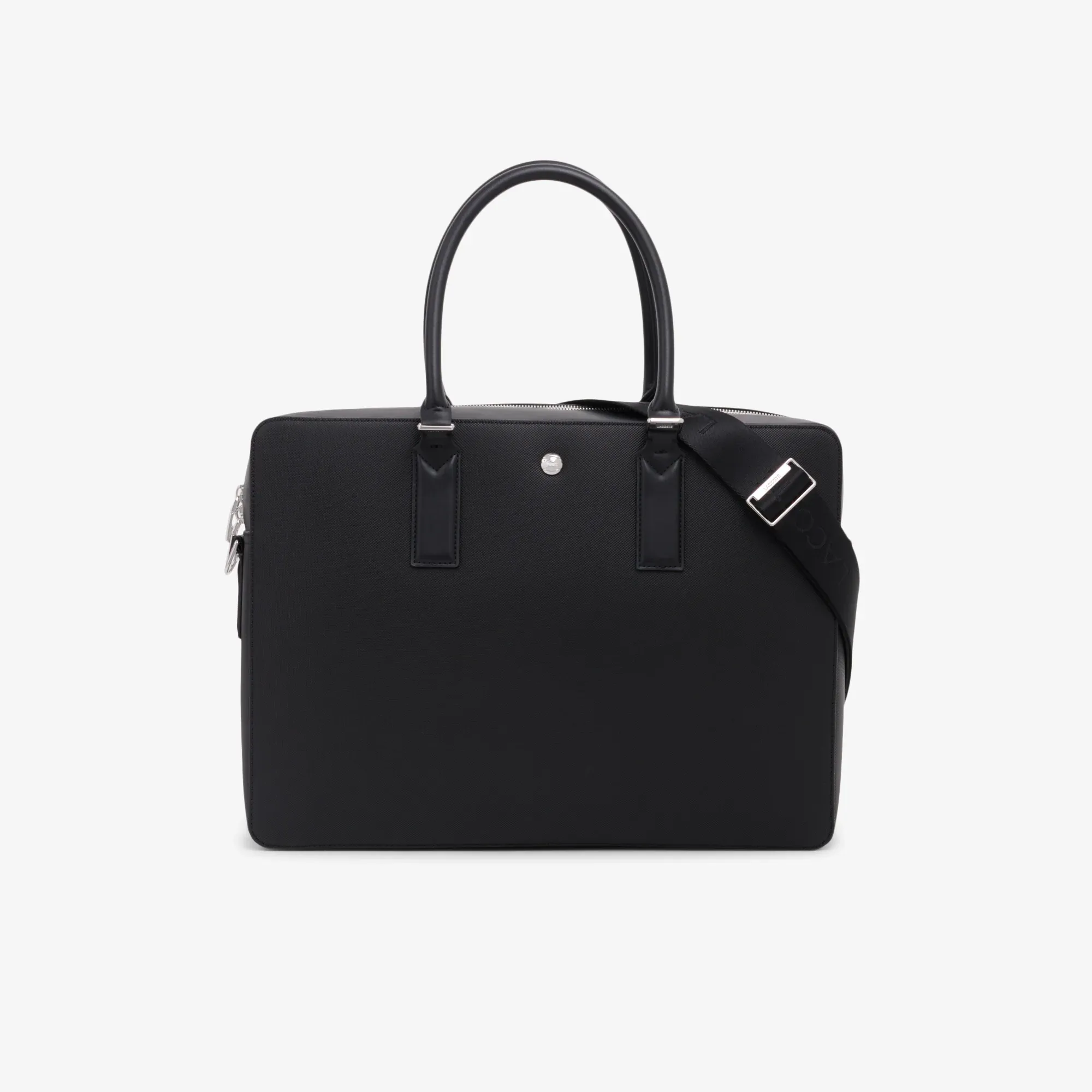 Lacoste Langon Petit Piqué Laptop Bag - Black