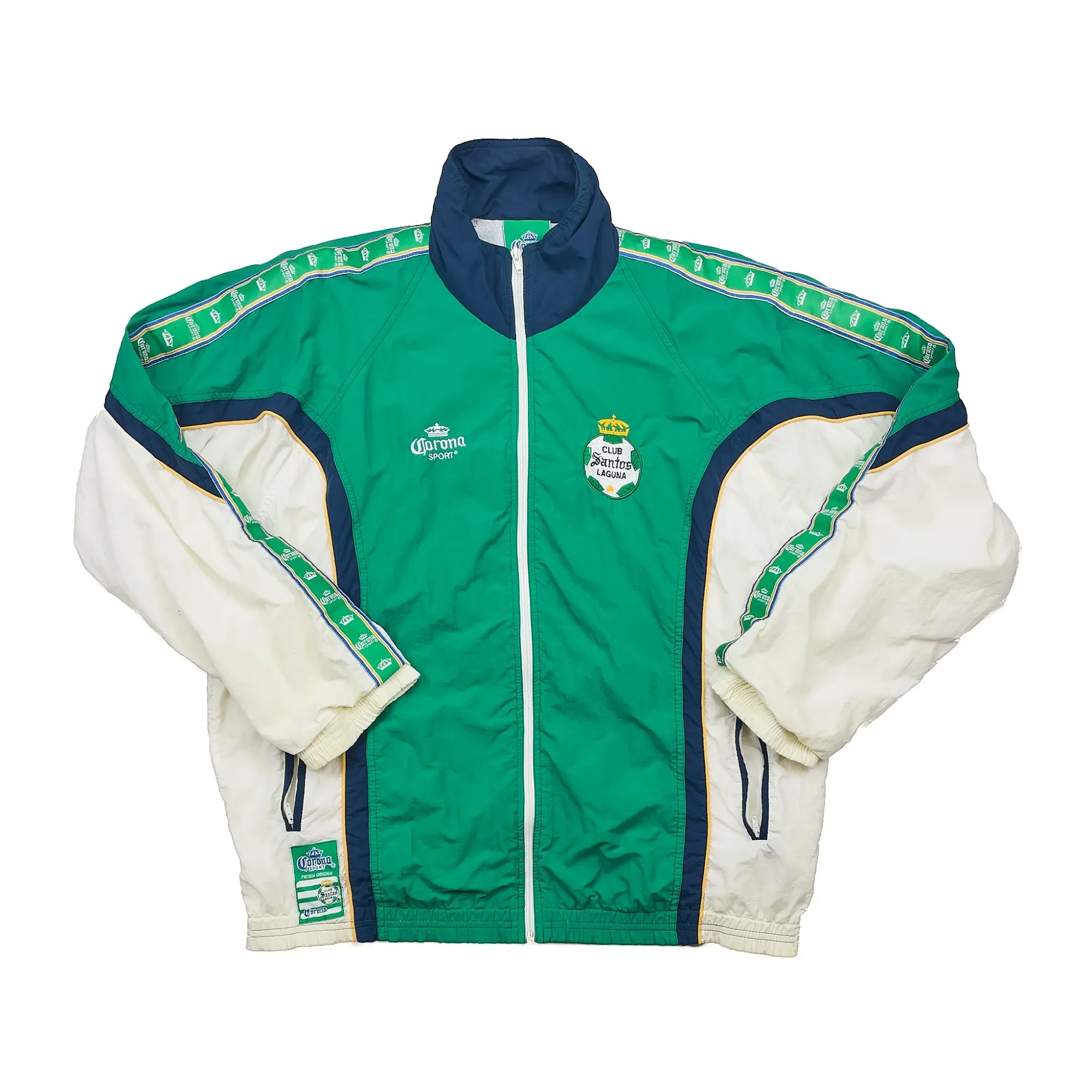1995/97 Santos Laguna Track Jacket (L) Corona Sport | Cult Kits