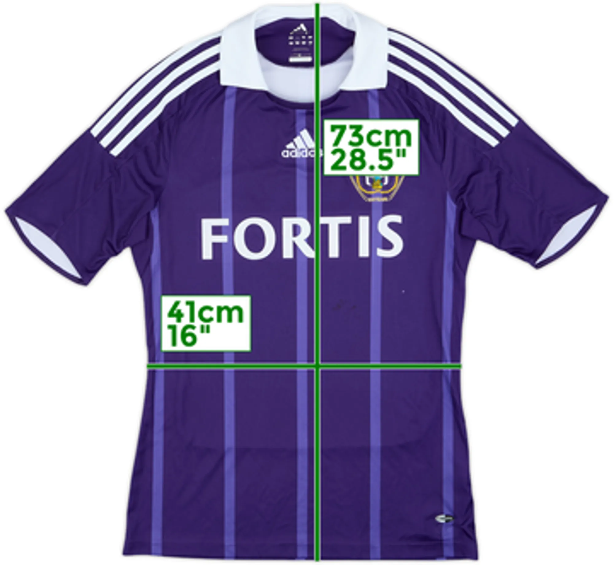 2008-09 Anderlecht Centenary Away Shirt - 6/10 - (M)