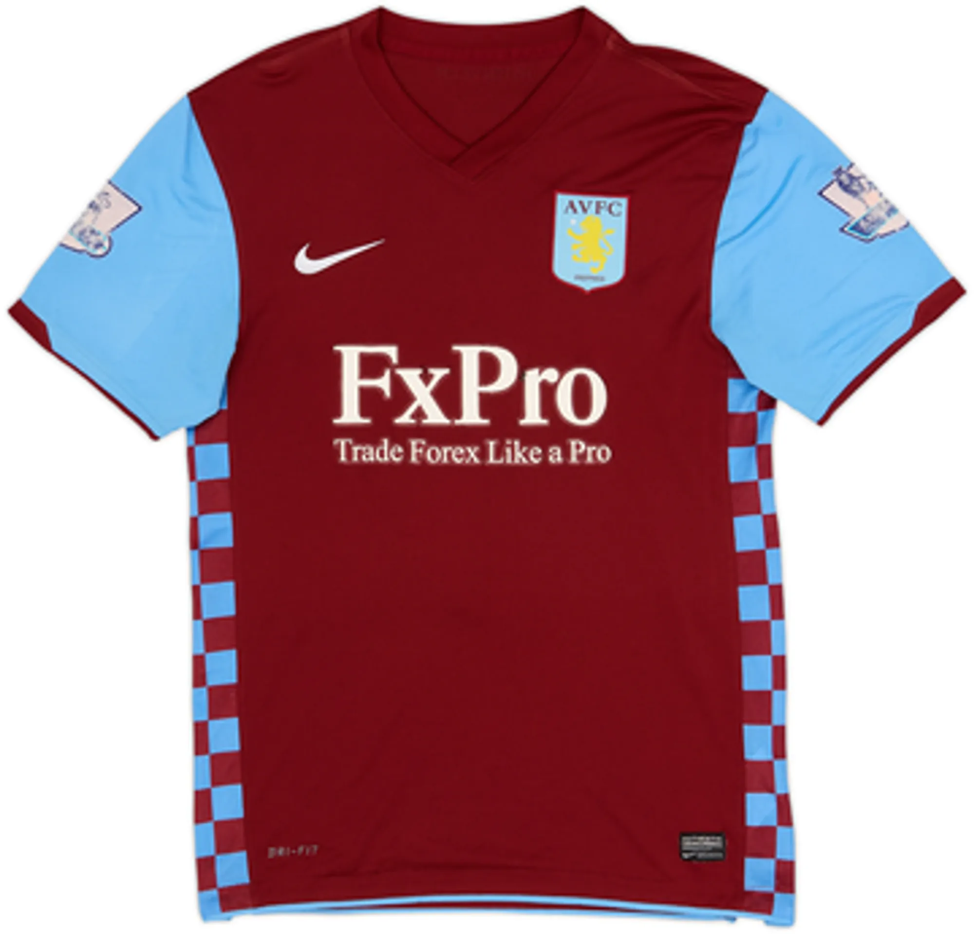 2010-11 Aston Villa Home Shirt Carew #10 - 6/10 - (XL)