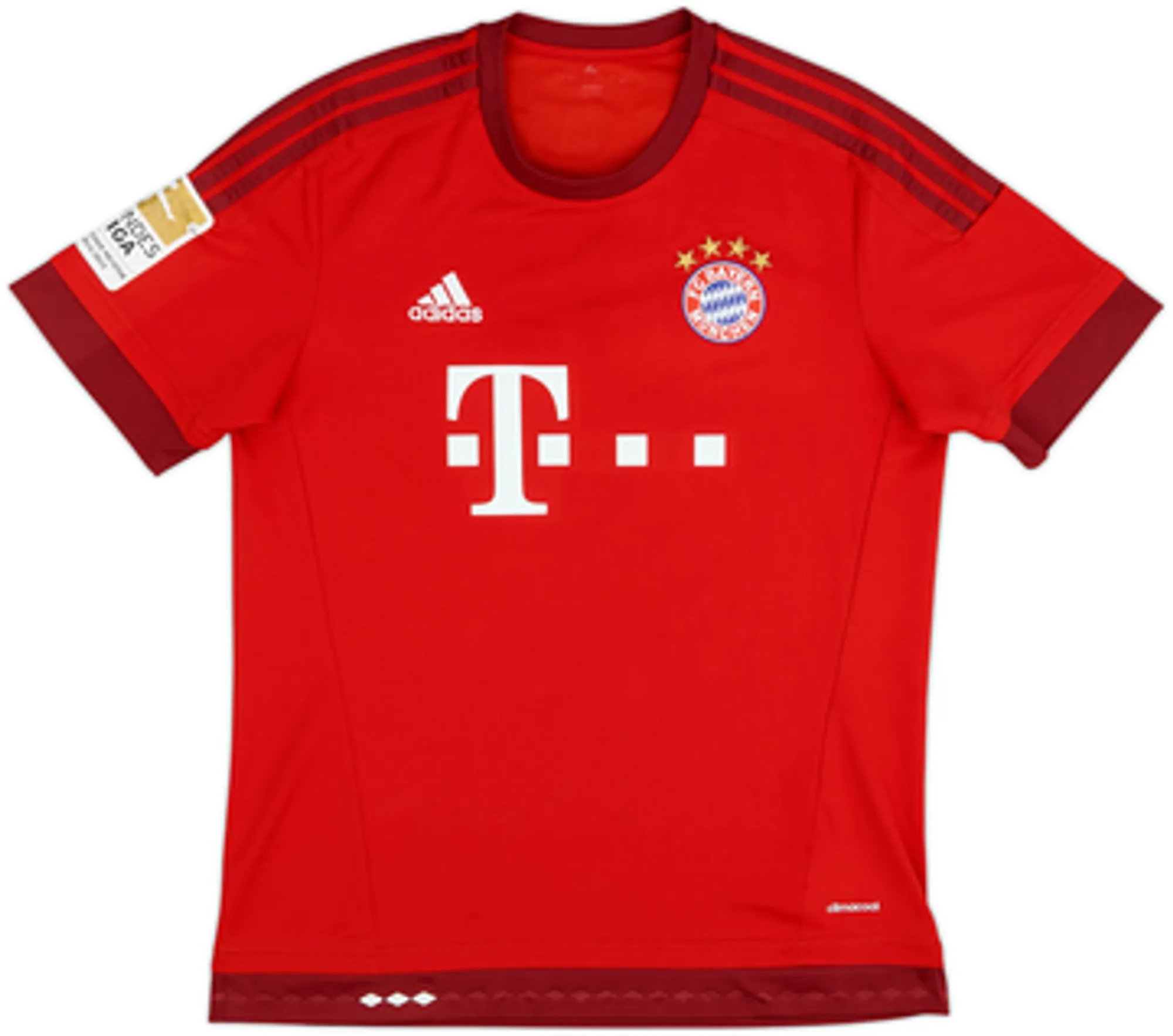 2015-16 Bayern Munich Home Shirt Thiago #6 - 4/10 - (L)