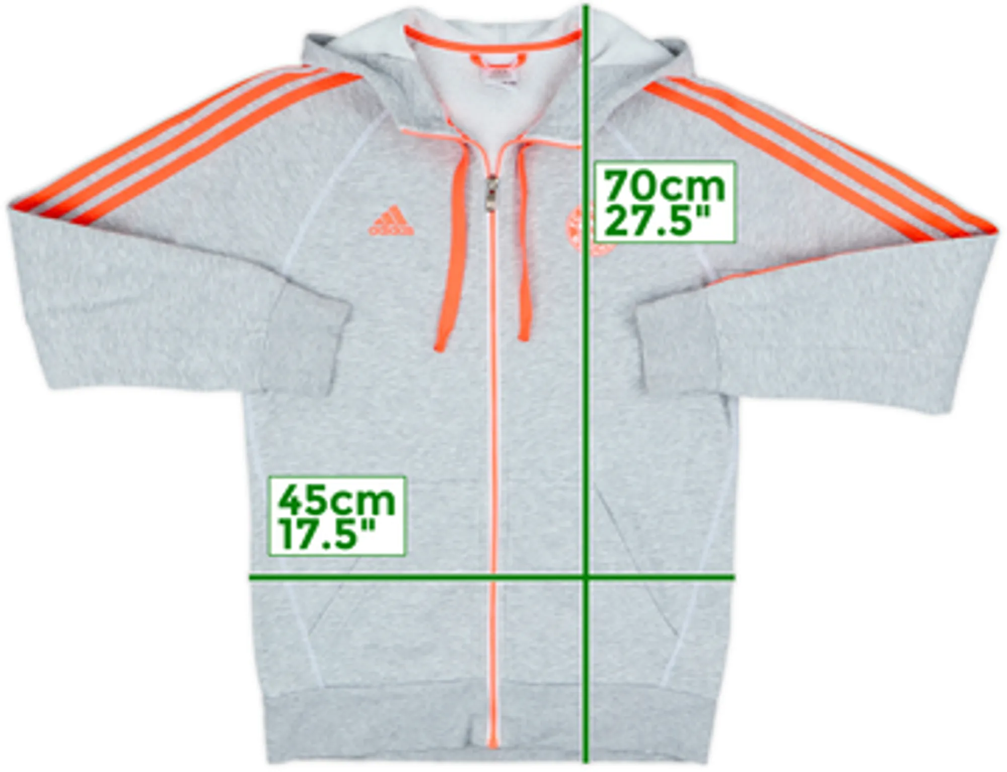 2012-13 Bayern Munich adidas Hooded Track Jacket - 8/10 - (XS)