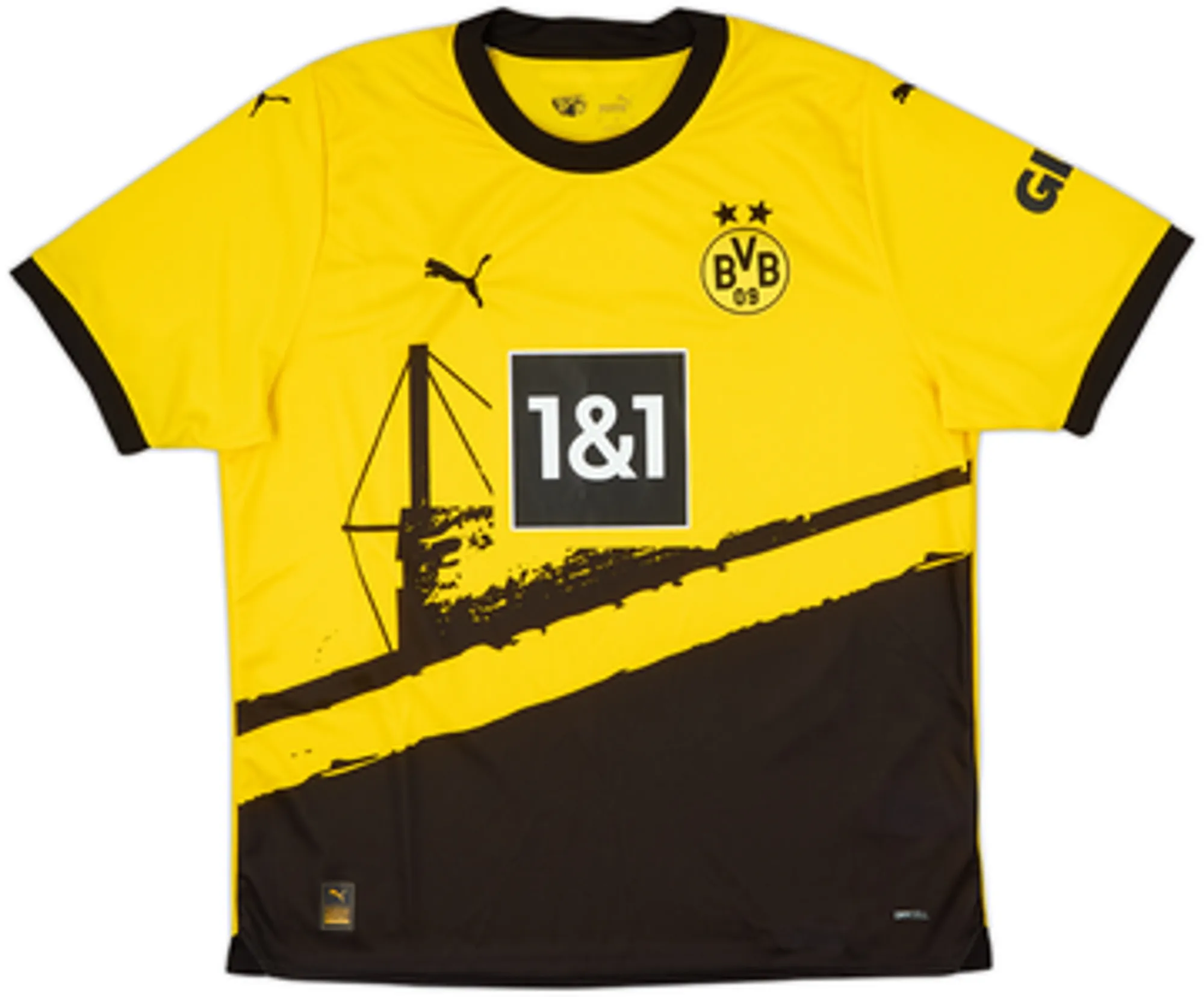 2023-24 Borussia Dortmund Home Shirt Adeyemi #27 - 9/10 - (XL)
