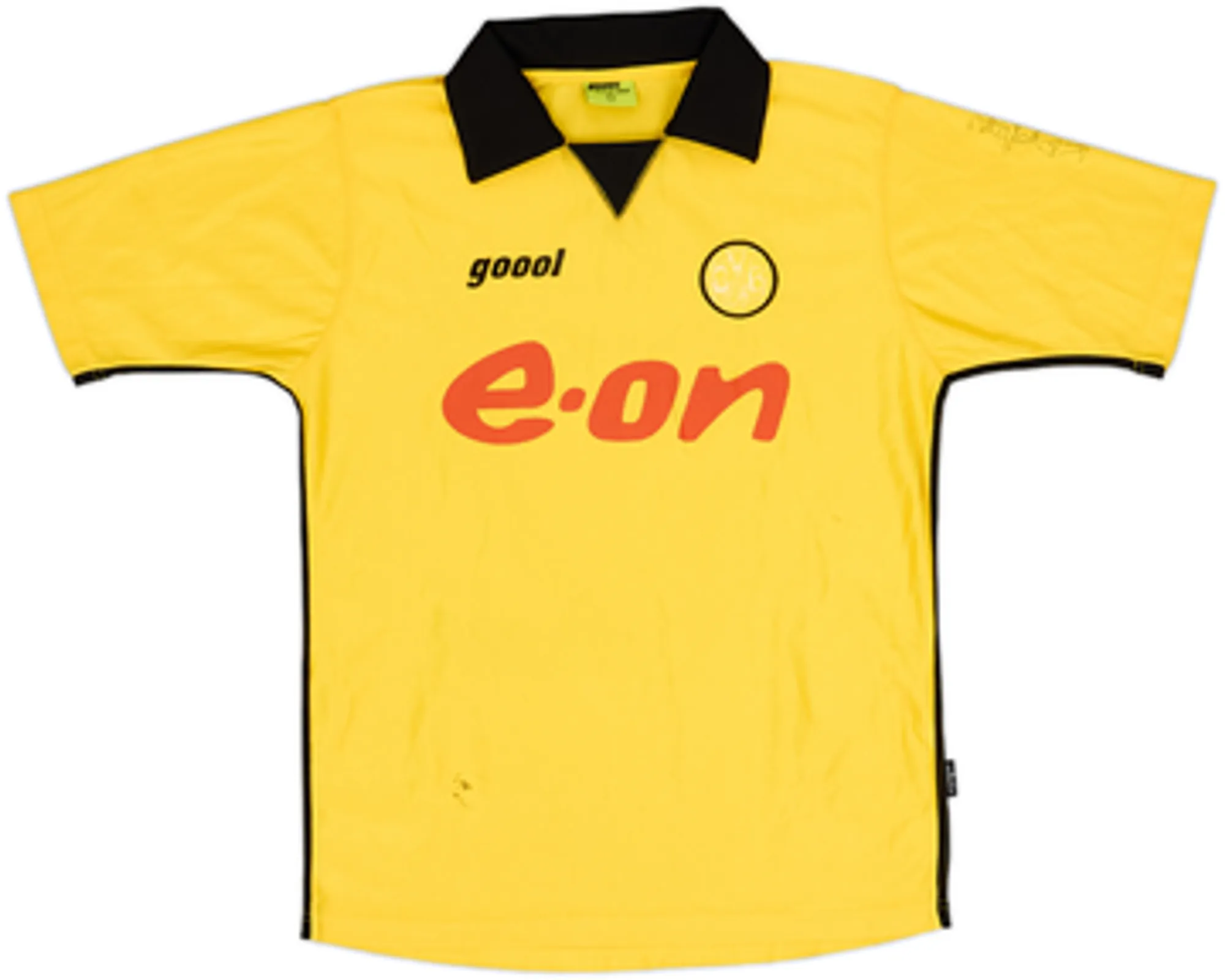 2003-04 Borussia Dortmund Euro Home Shirt Ewerthon #12 - 5/10 - (S)