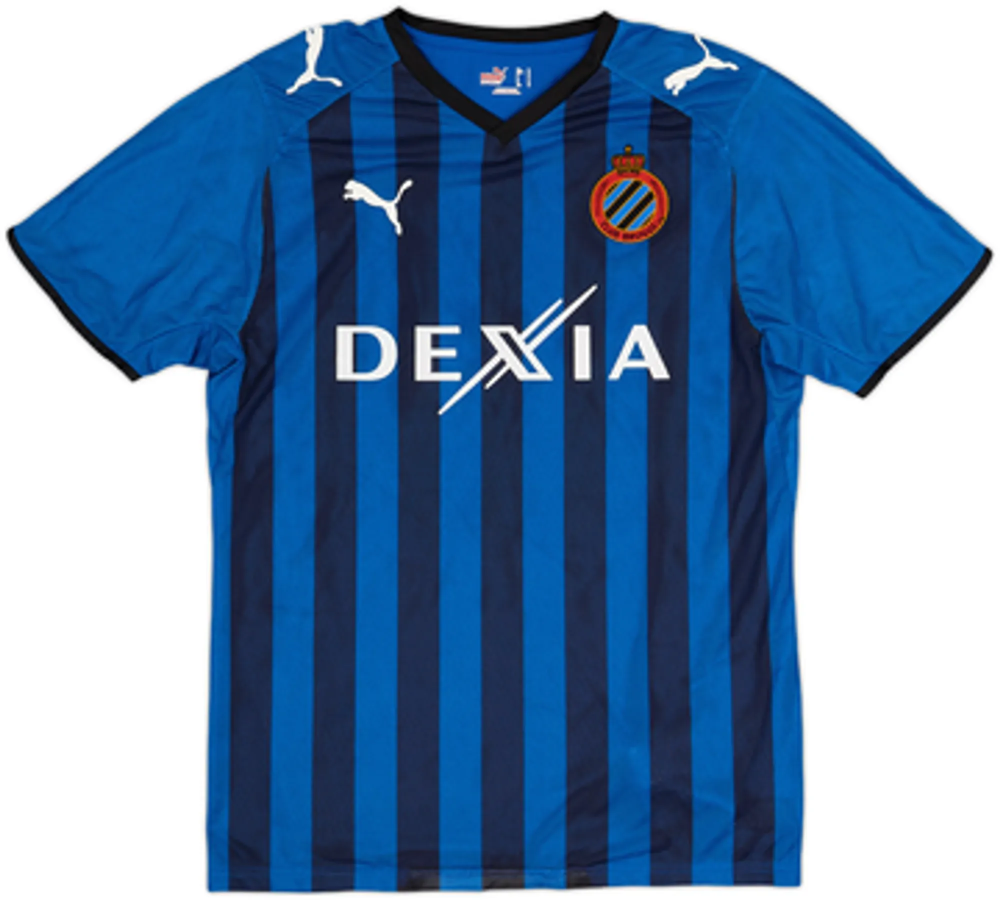 2008-09 Club Brugge Home Shirt Petietie #22 - 7/10 - (S)