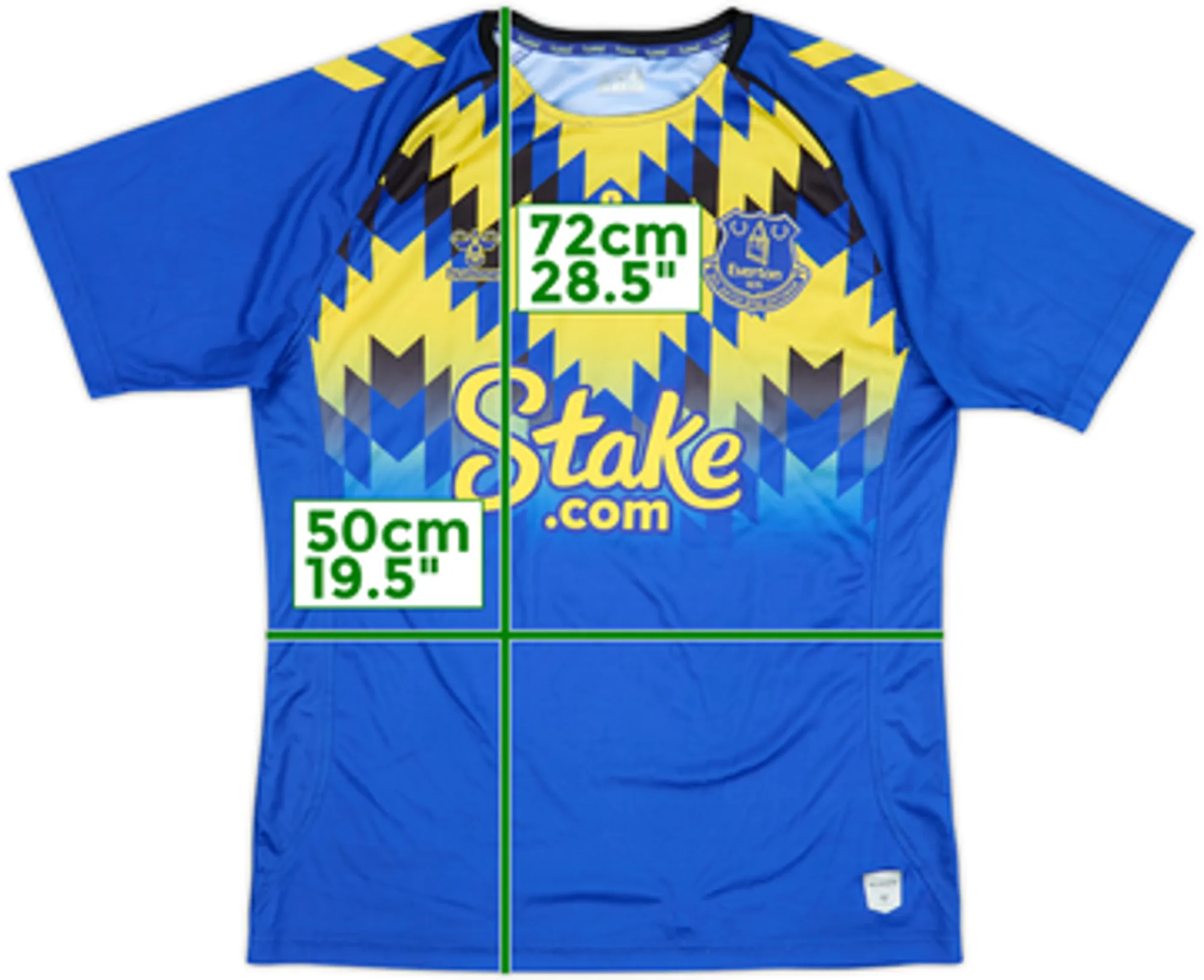 2022-23 Everton Player Issue Hummel Training Shirt #8 - 9/10 - (L)