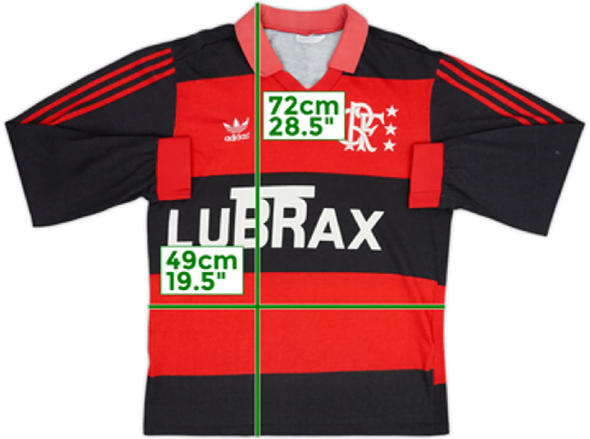 1990-92 Flamengo Home L/S Shirt - 6/10 - (L)