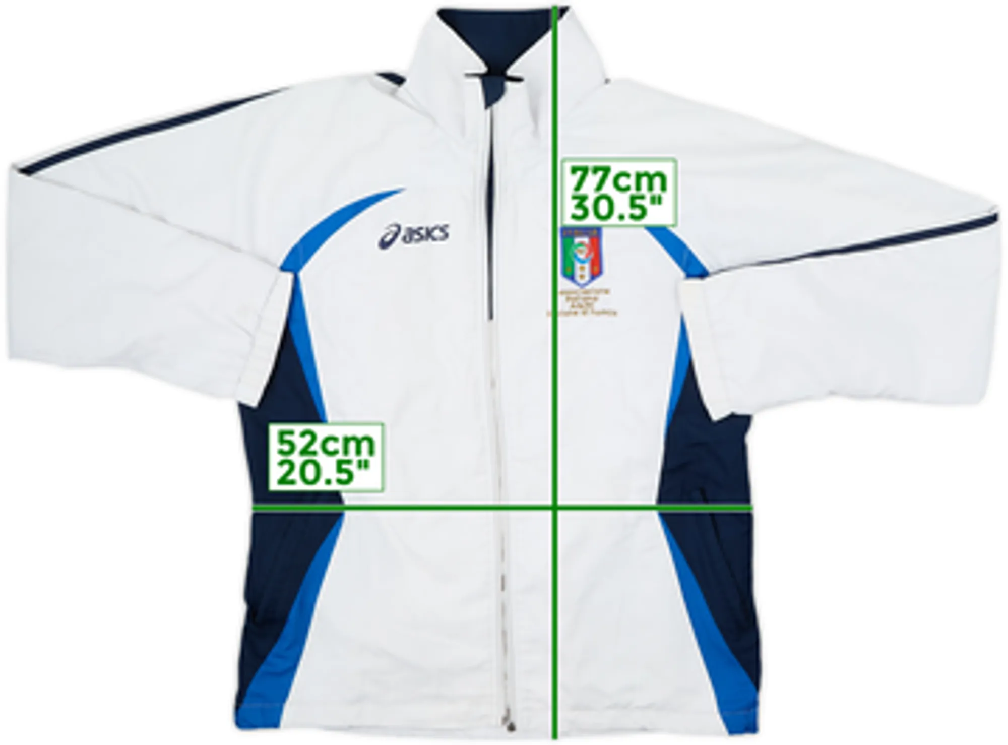 2005-06 Italy Referee Federation Asics Track Jacket - 3/10 - (L)
