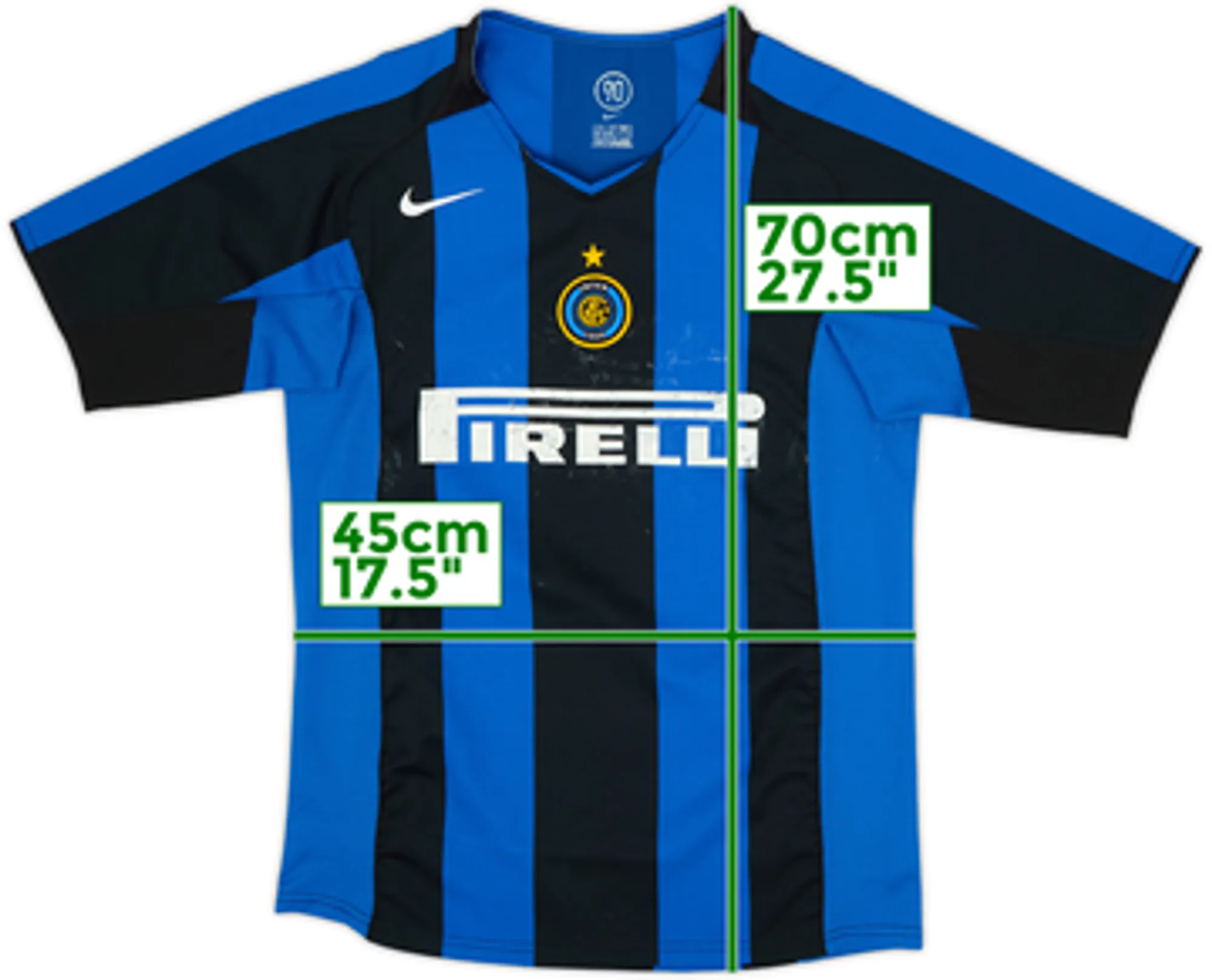 2004-05 Inter Milan Home Shirt - 4/10 - (S)