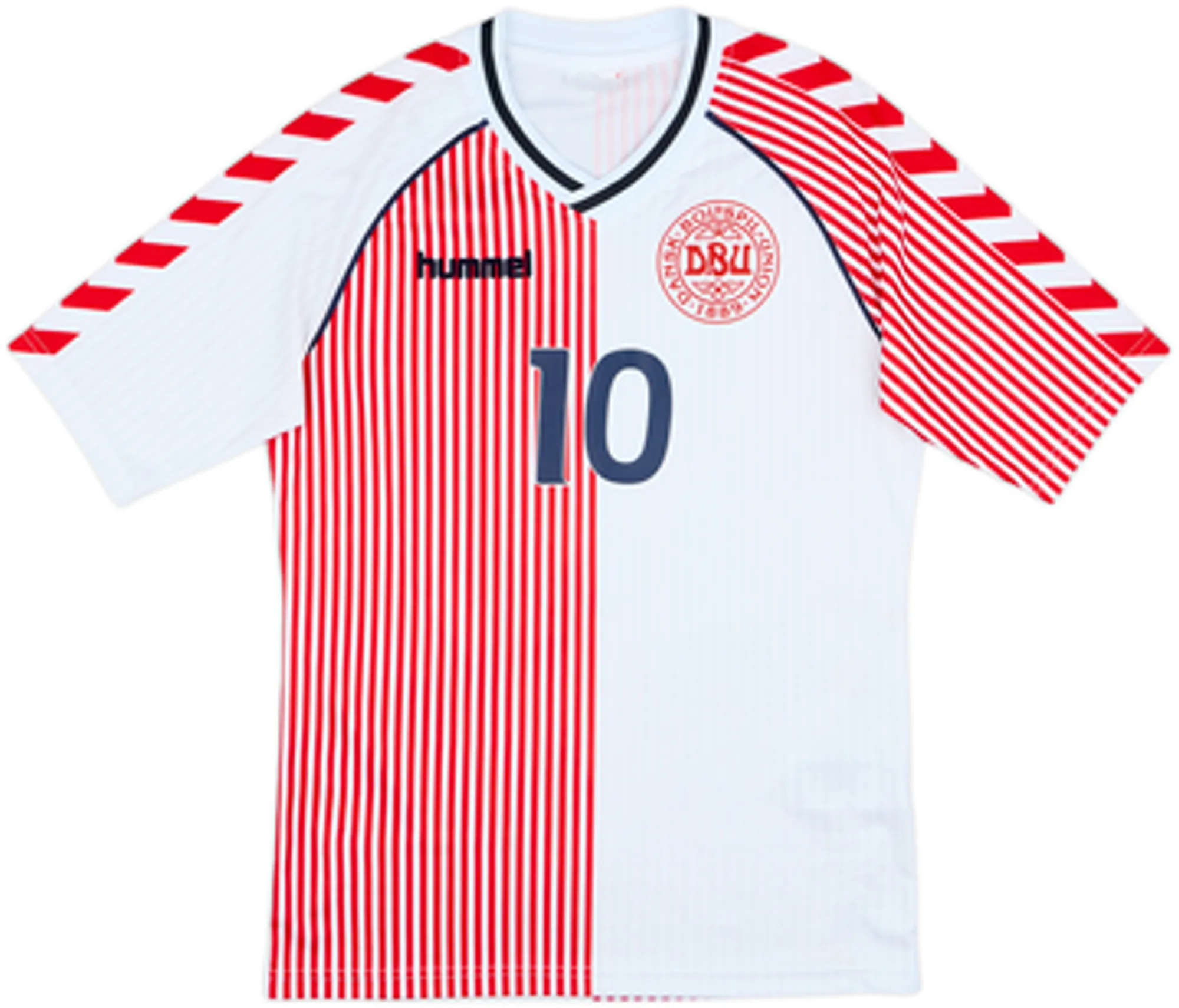 2023 Denmark Hummel 'DBU 86' Reissue Away Shirt Eriksen #10 - 8/10 - (S)