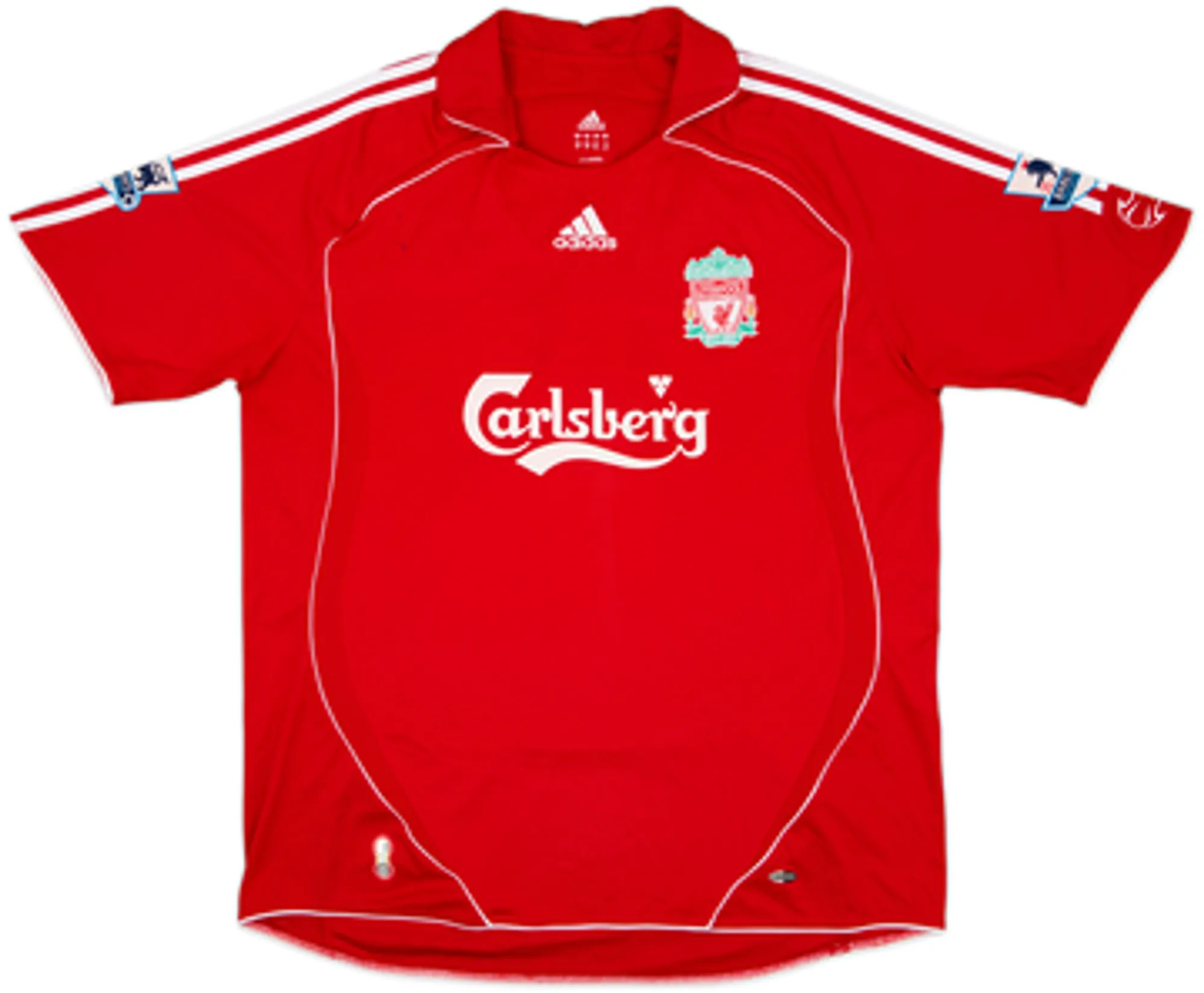 2006-08 Liverpool Home Shirt Gerrard #8 - 5/10 - (XL)