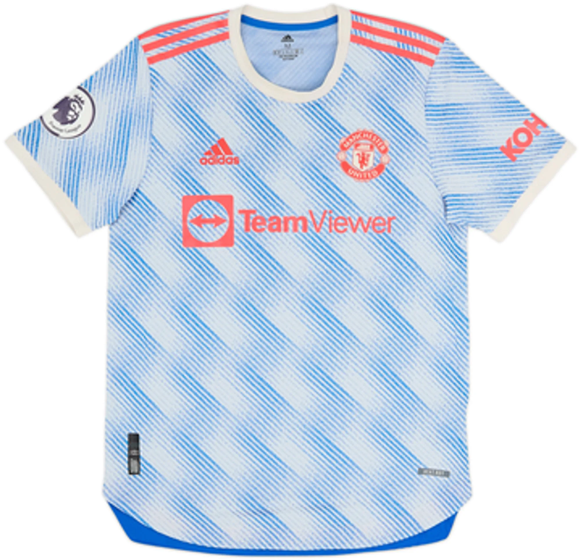 2021-22 Manchester United Authentic Away Shirt Cavani #7 - 6/10 - (M)
