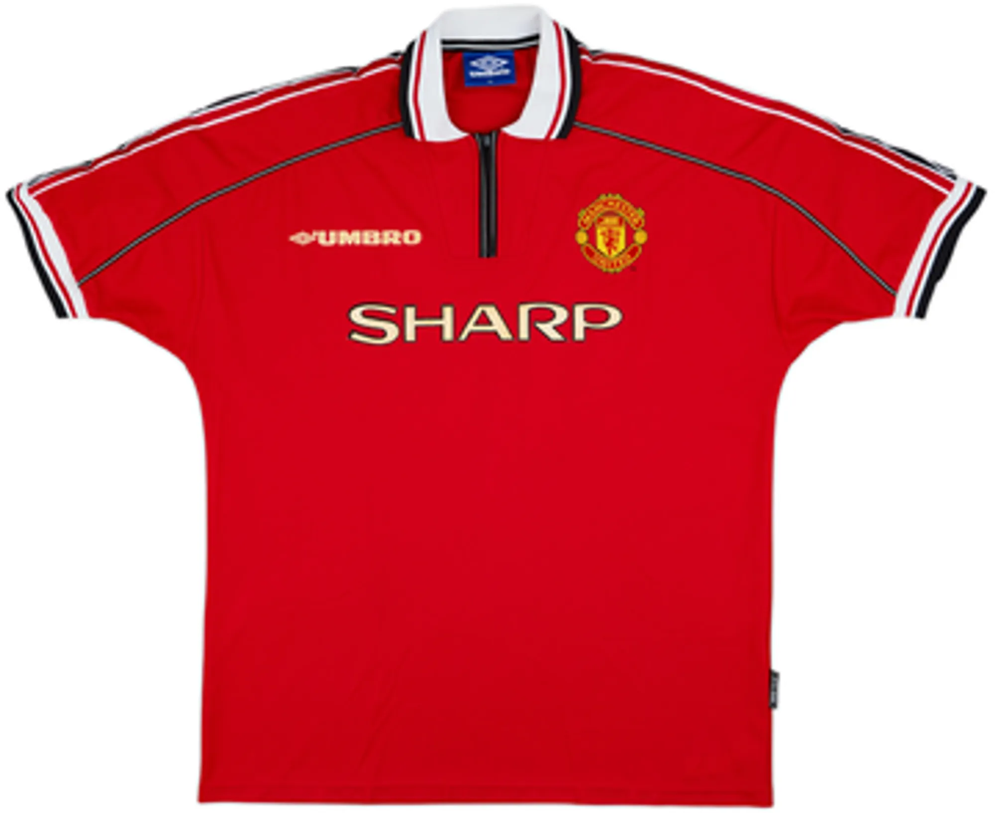 1998-00 Manchester United Home Shirt #16 - 6/10 - (XL)