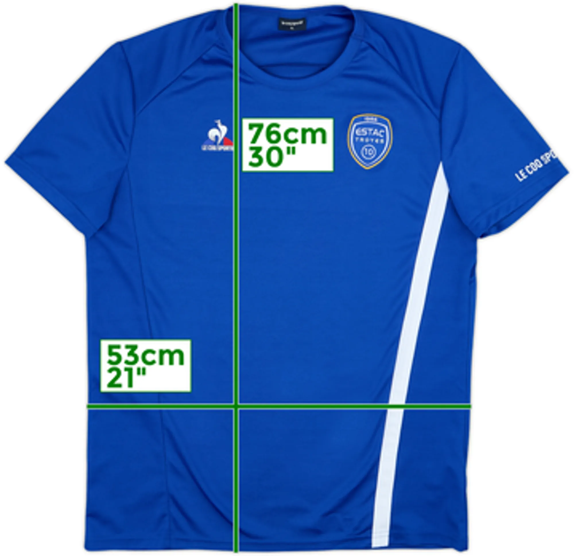 2019-20 Troyes Le Coq Sportif Training Shirt - 9/10 - (XL)