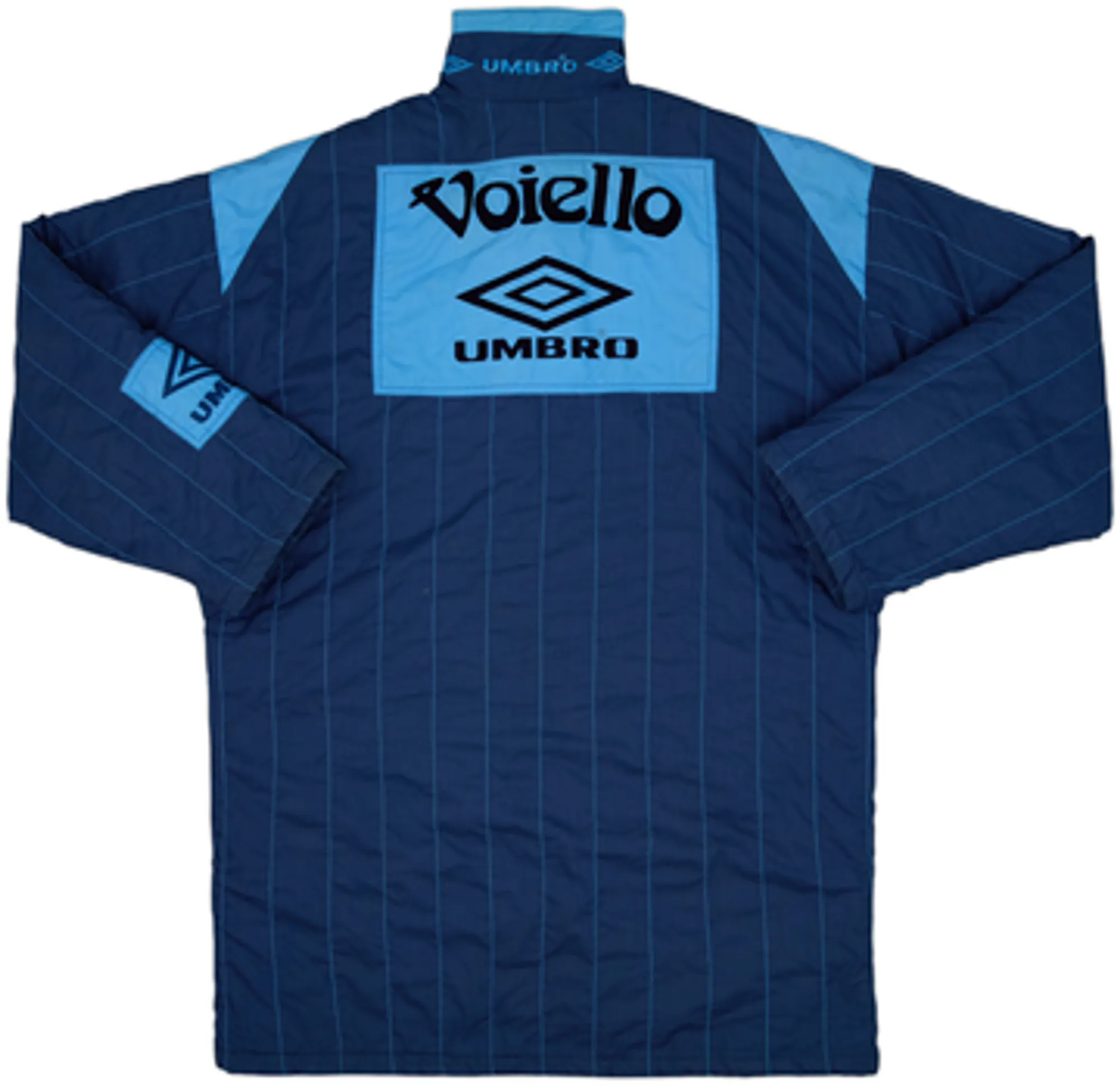 1992-93 Napoli Umbro Padded Bench Coat - 8/10 - (L)