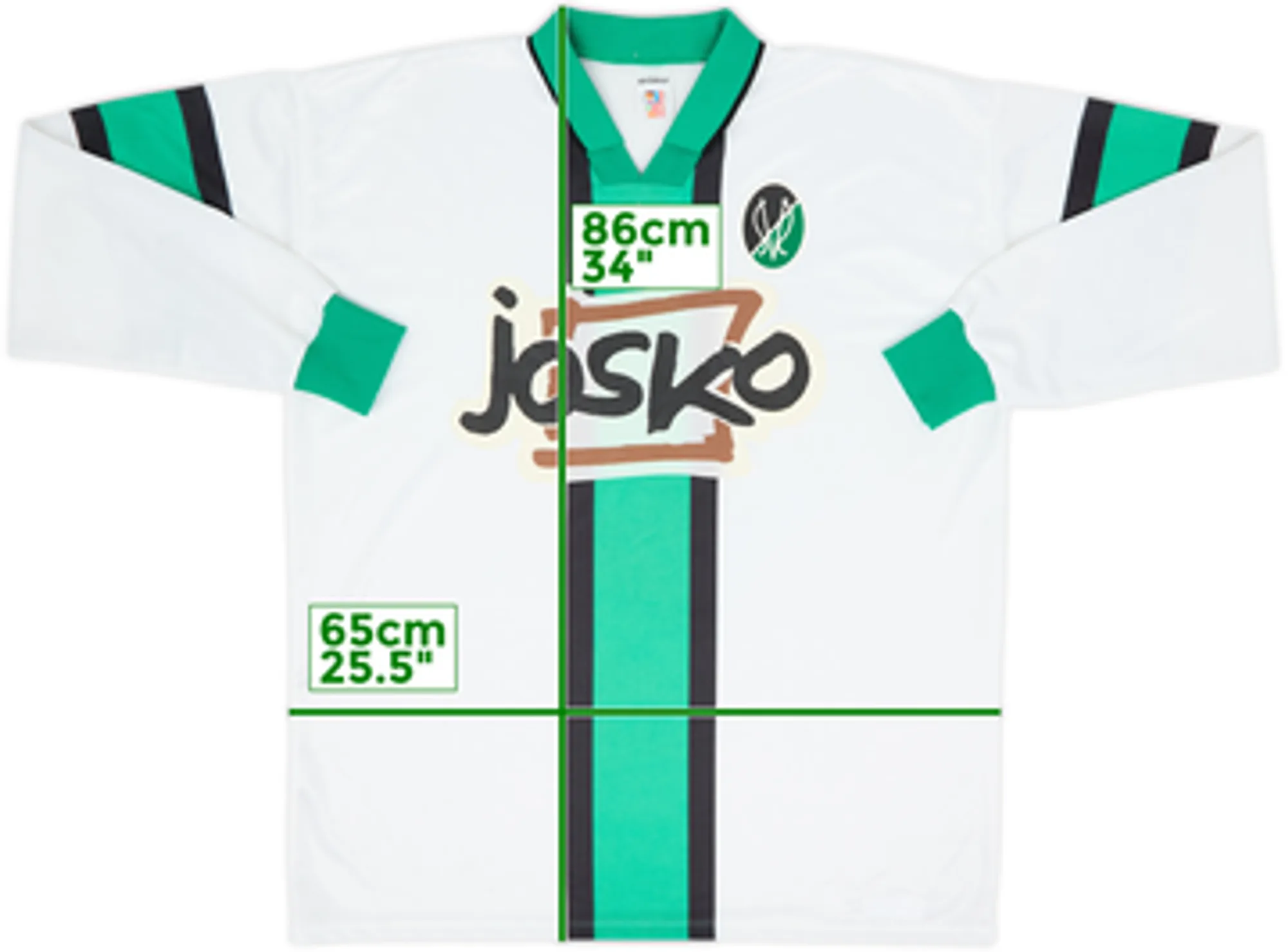 1998-99 SV Ried Home L/S Shirt - 8/10 - (XXL)