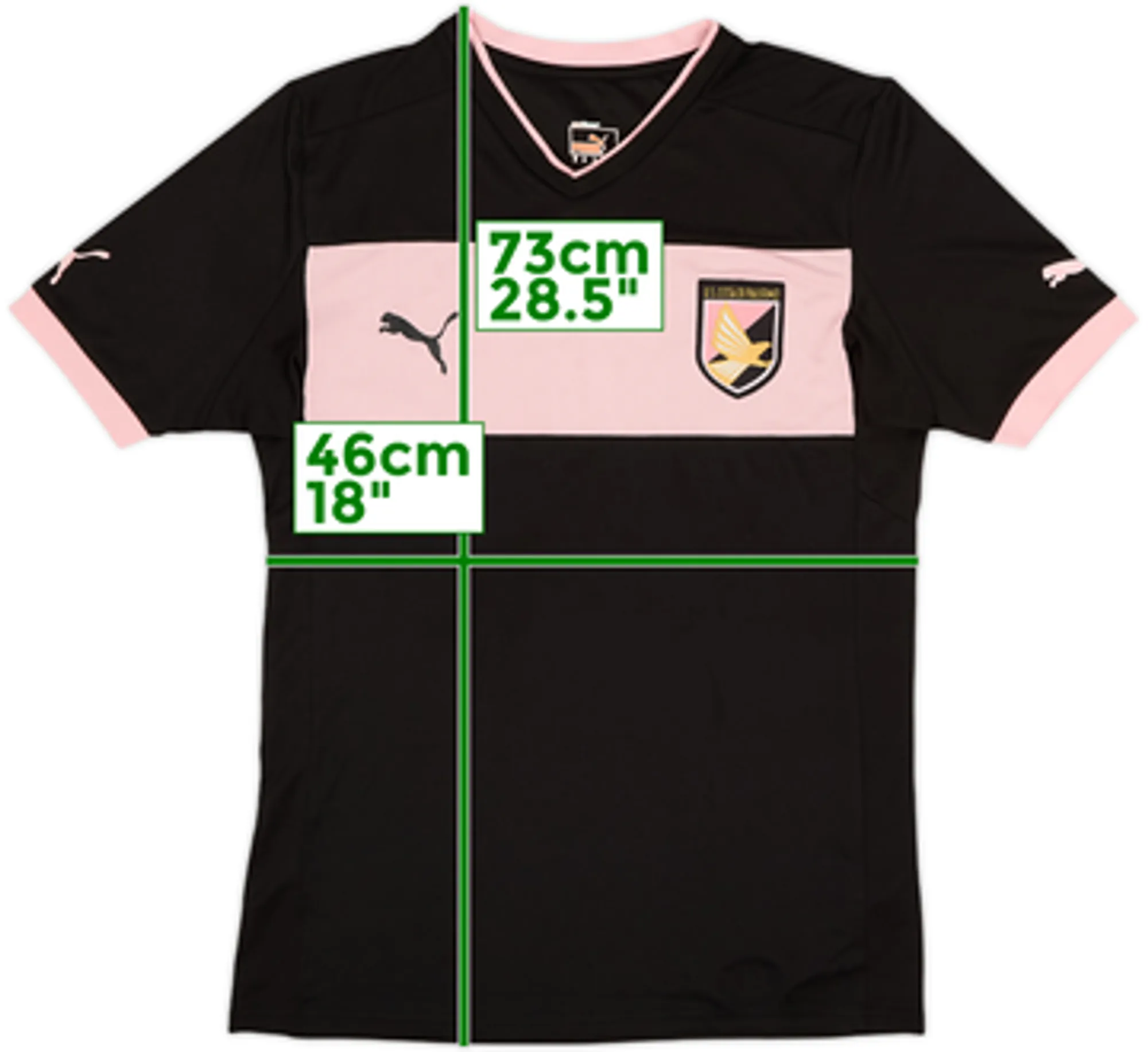 2012-14 Palermo Away Shirt - 8/10 - (M)