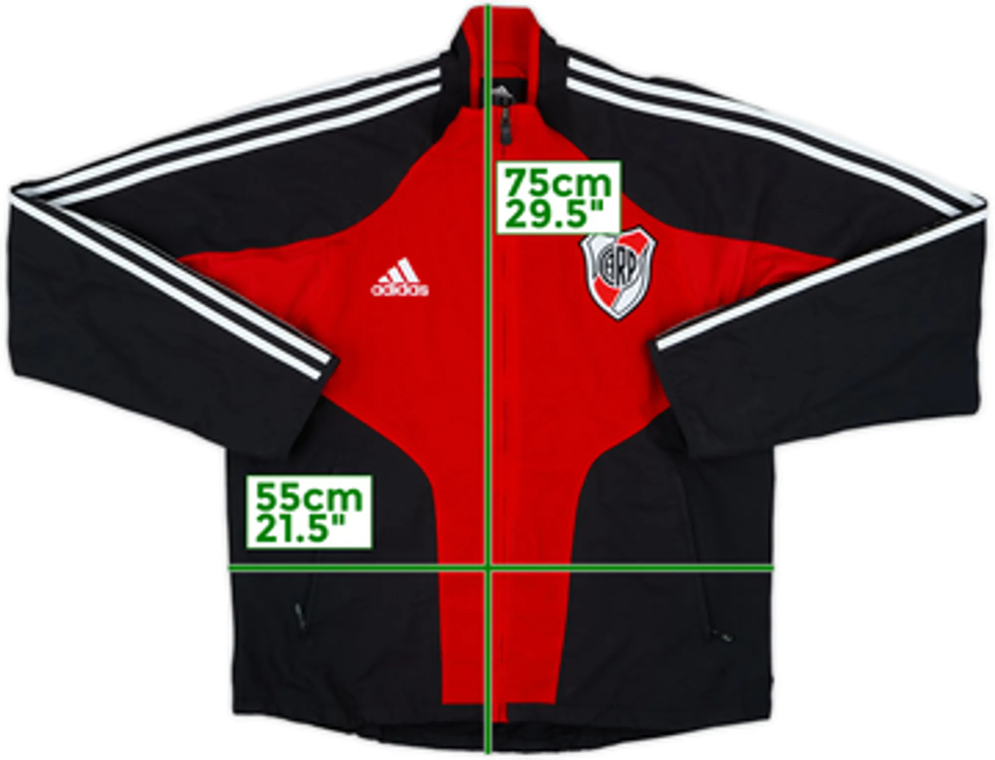 2004-05 River Plate adidas Track Jacket - 7/10 - (S)