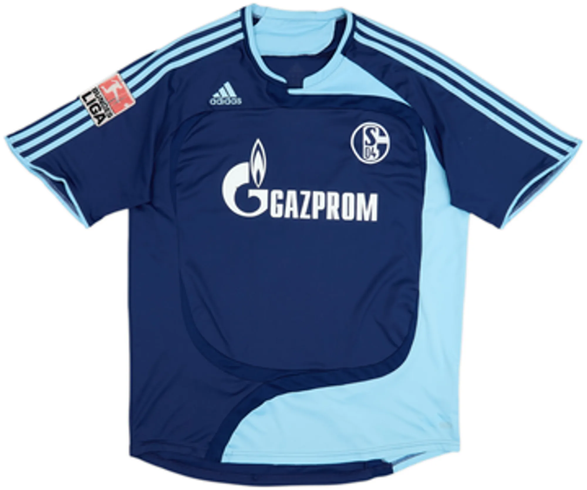 2007-08 Schalke European Home Shirt Rafinha #18 - 4/10 - (XL)