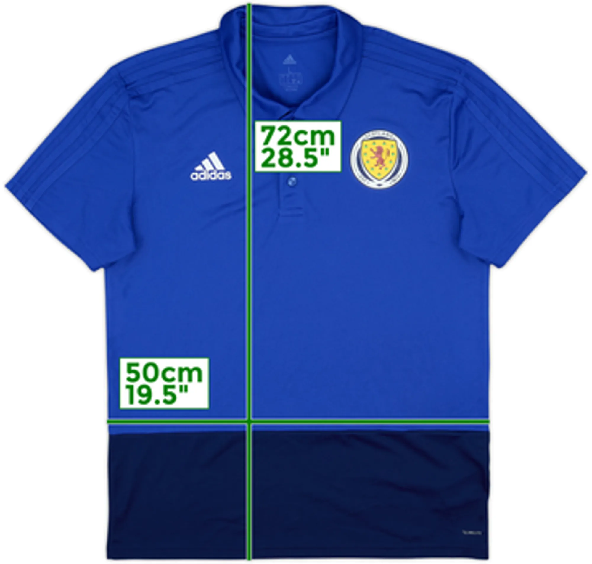 2018-19 Scotland adidas Polo Shirt - 8/10 - (L)