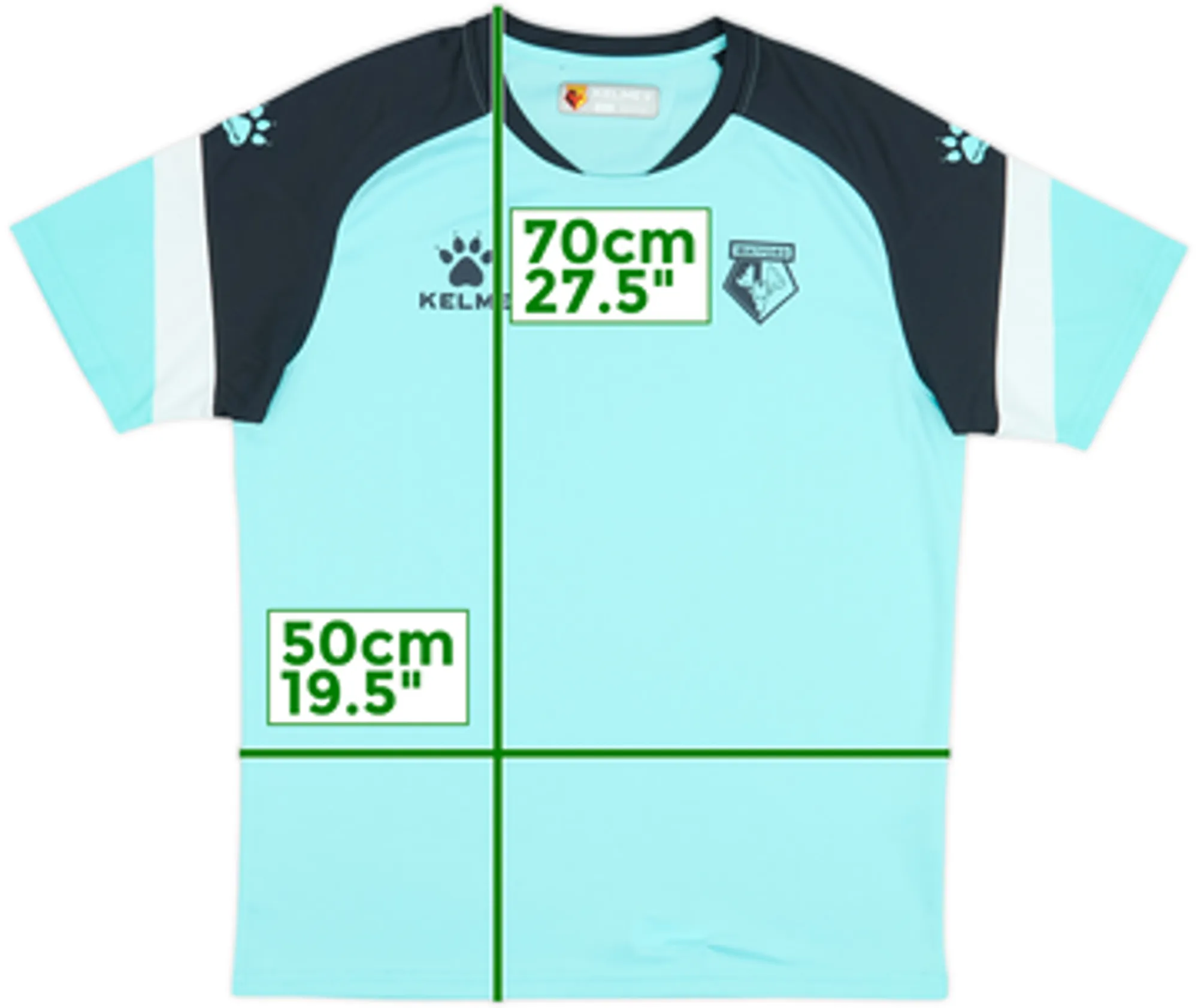 2022-23 Watford Kelme Training Shirt - 9/10 - (S)