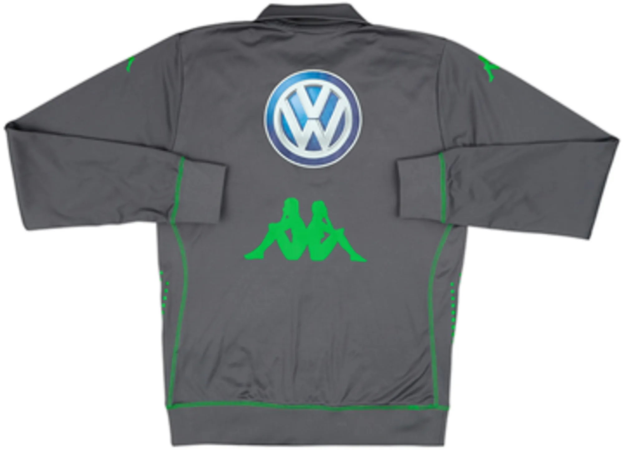 2014-15 Wolfsburg Kappa 1/4 Zip Drill Top - 6/10 - (S)